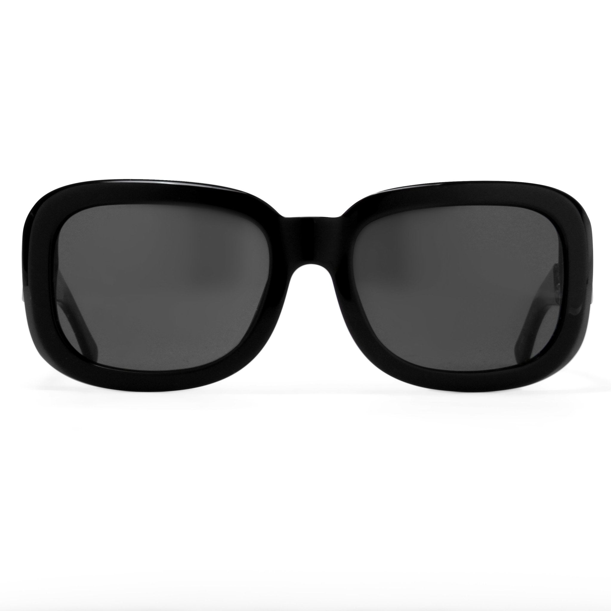 Prabal Gurung Sunglasses Rectangle Black and Grey-GR8 Sunglasses