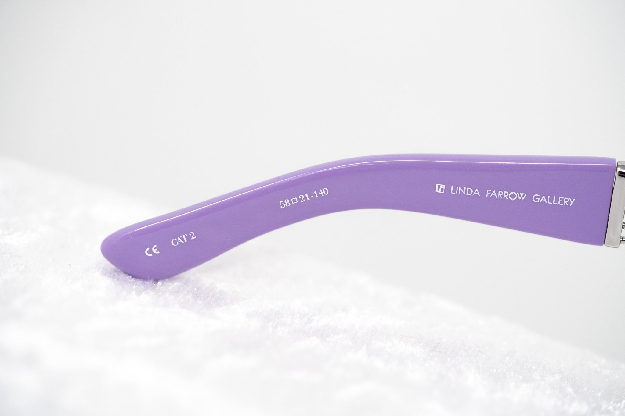 Prabal Gurung Sunglasses Rectangle Purple and Grey-GR8 Sunglasses