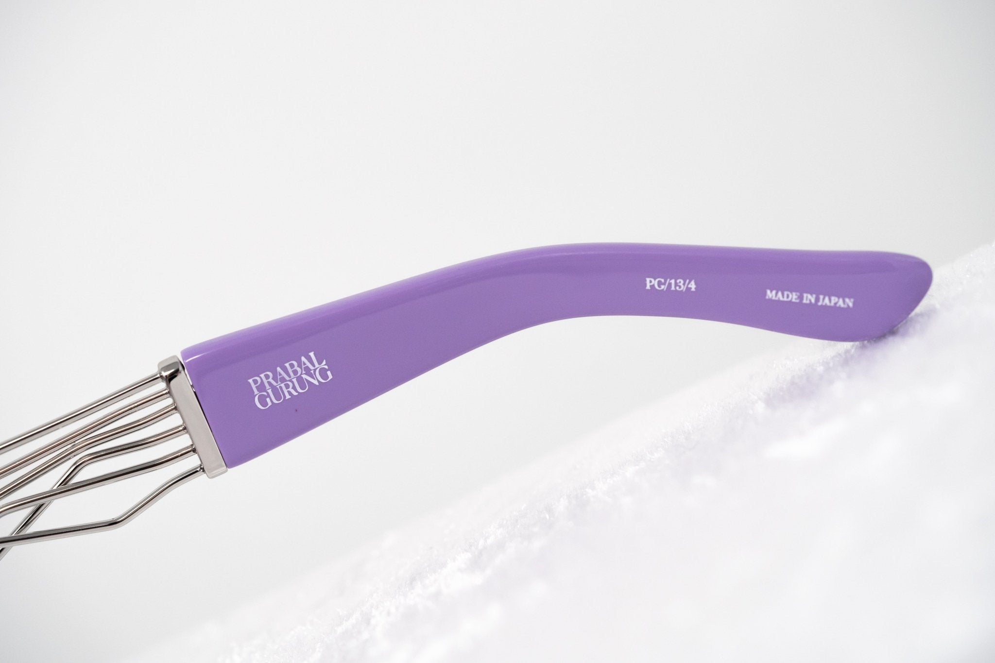 Prabal Gurung Sunglasses Rectangle Purple and Grey-GR8 Sunglasses