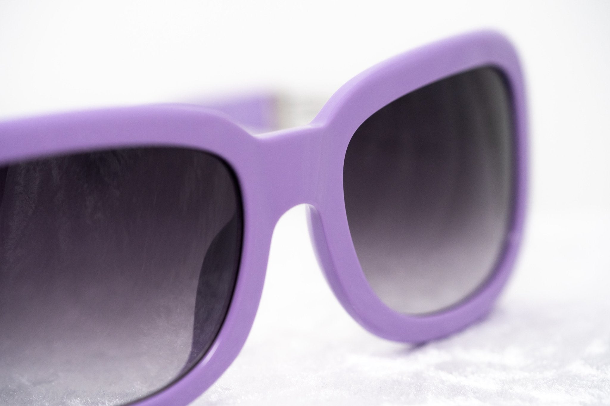 Prabal Gurung Sunglasses Rectangle Purple and Grey-GR8 Sunglasses