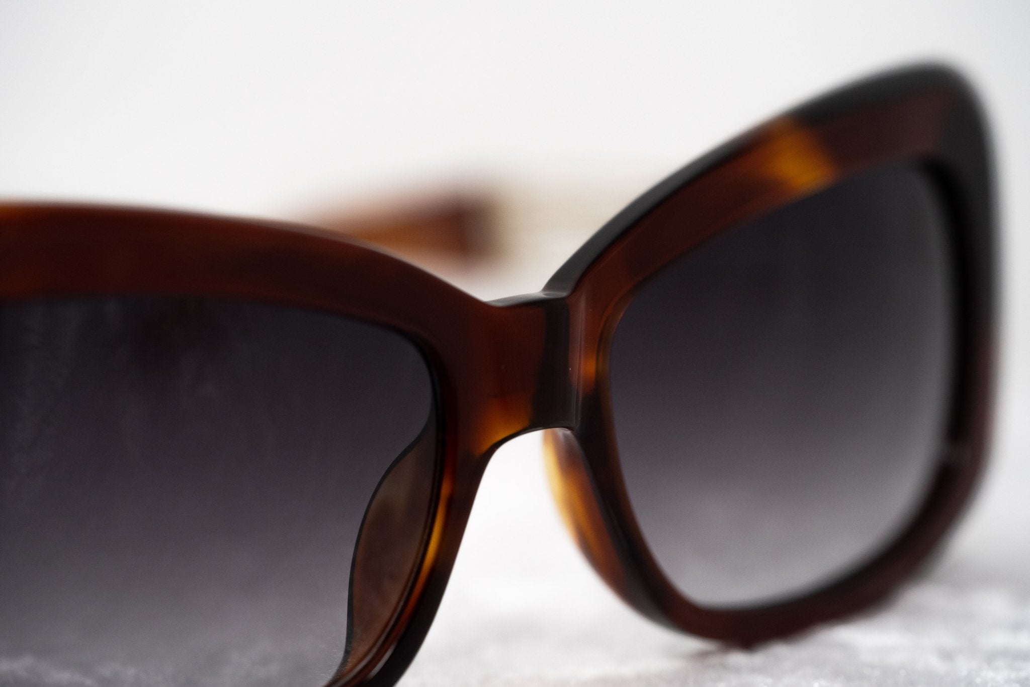 Prabal Gurung Sunglasses Rectangle Tortoise Shell and Grey-GR8 Sunglasses