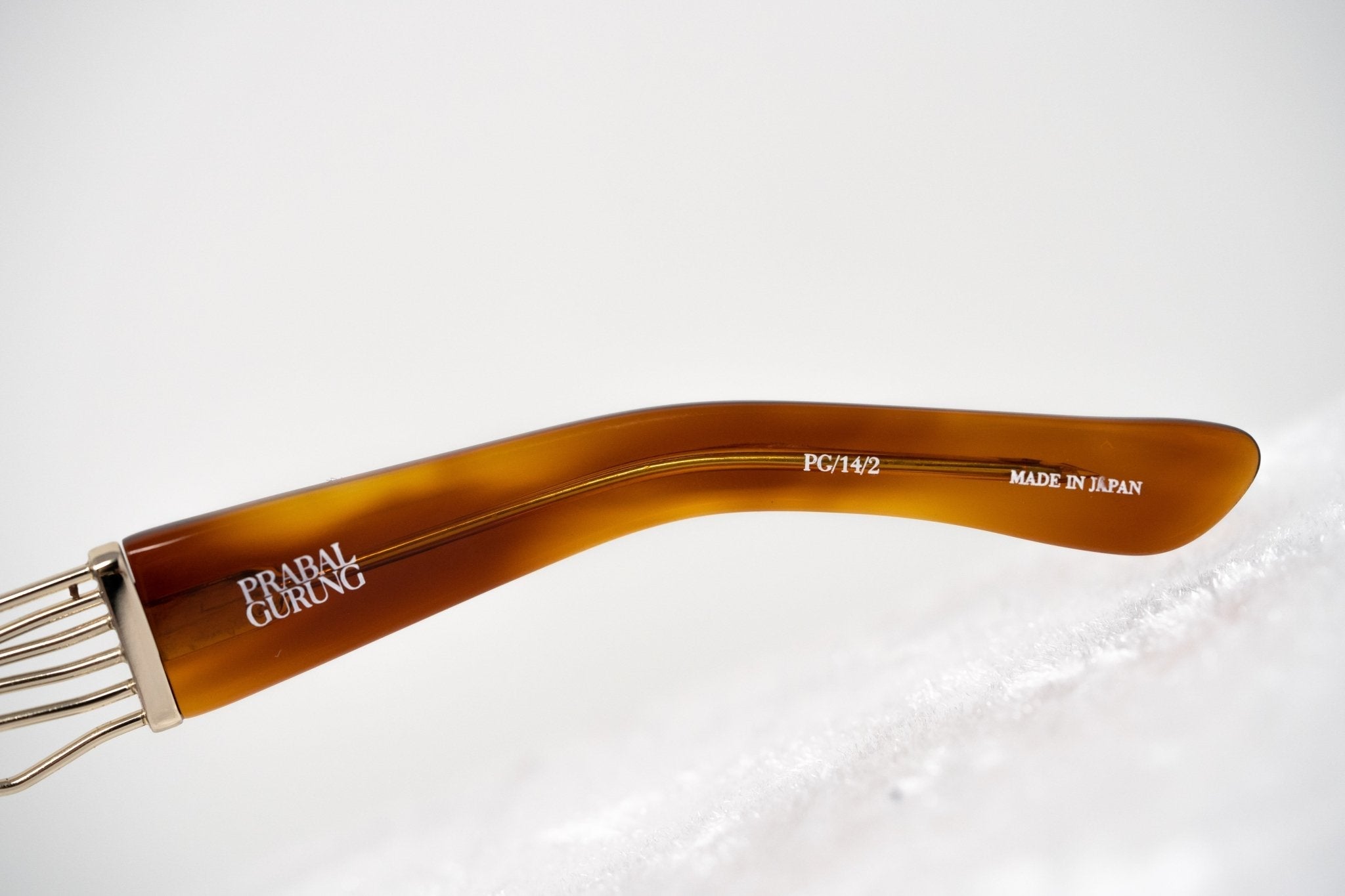 Prabal Gurung Sunglasses Rectangle Tortoise Shell and Grey-GR8 Sunglasses