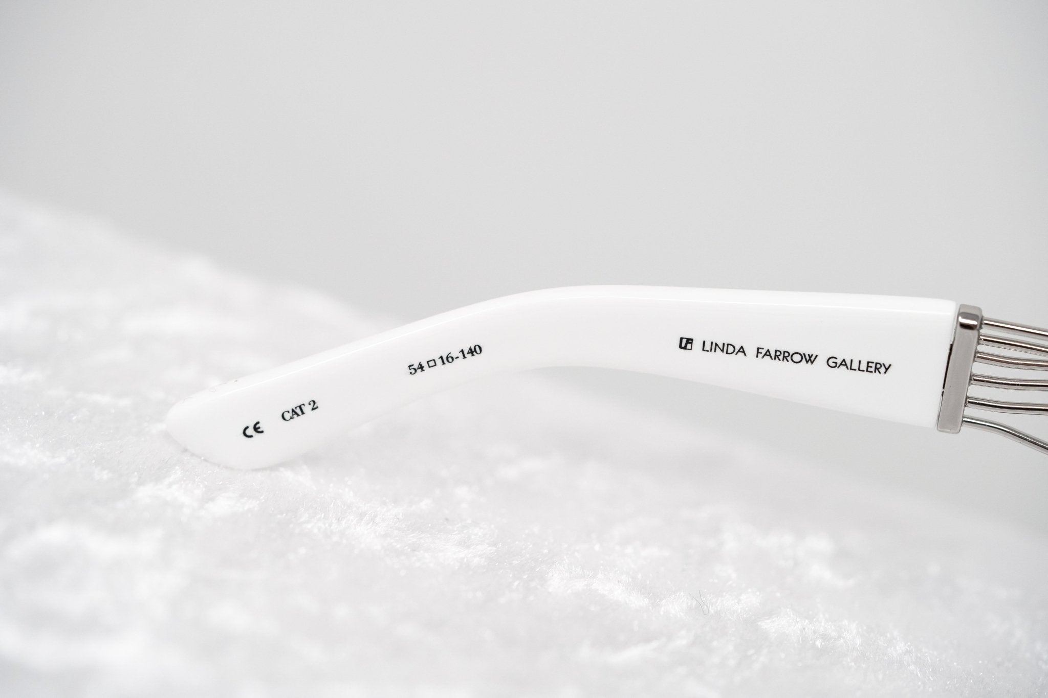 Prabal Gurung Sunglasses Rectangle White and Grey-GR8 Sunglasses