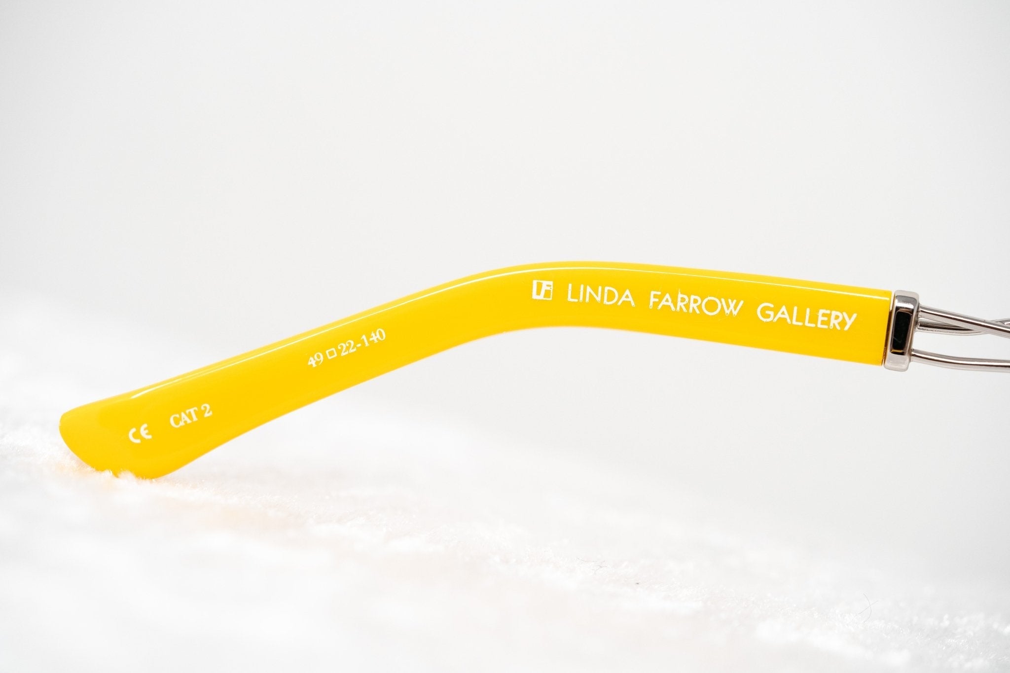 Prabal Gurung Sunglasses Round Yellow and Grey-GR8 Sunglasses