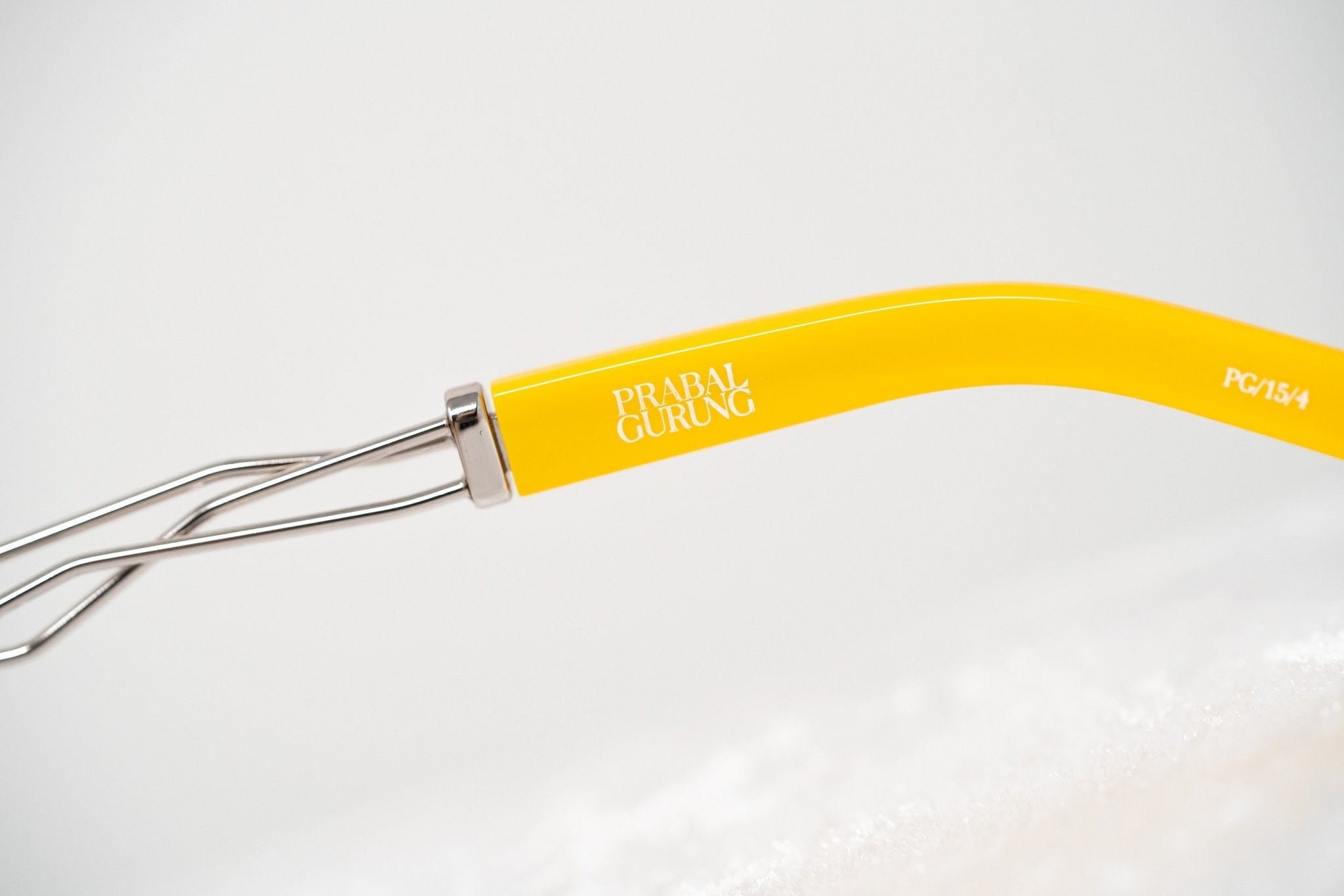 Prabal Gurung Sunglasses Round Yellow and Grey-GR8 Sunglasses