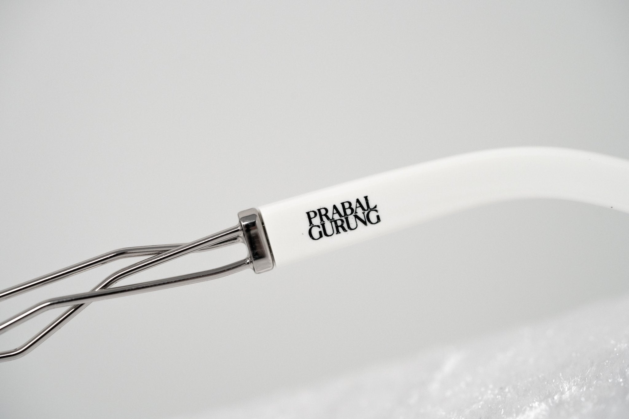 Prabal Gurung Sunglasses Round White and Grey-GR8 Sunglasses