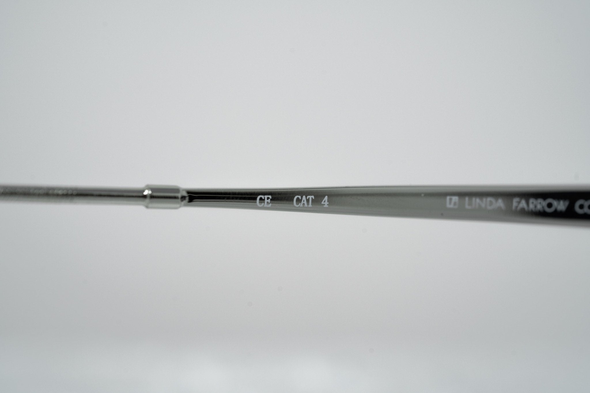 Raf Simons Sunglasses Size Extra Small Rectangular Black Silver and Grey-GR8 Sunglasses