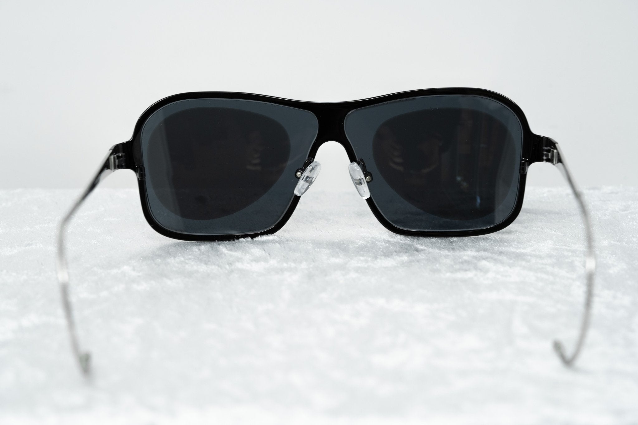 Raf Simons Sunglasses Rectangular Black and Grey Lenses Category 4 - RAF19C1SUN - Watches & Crystals