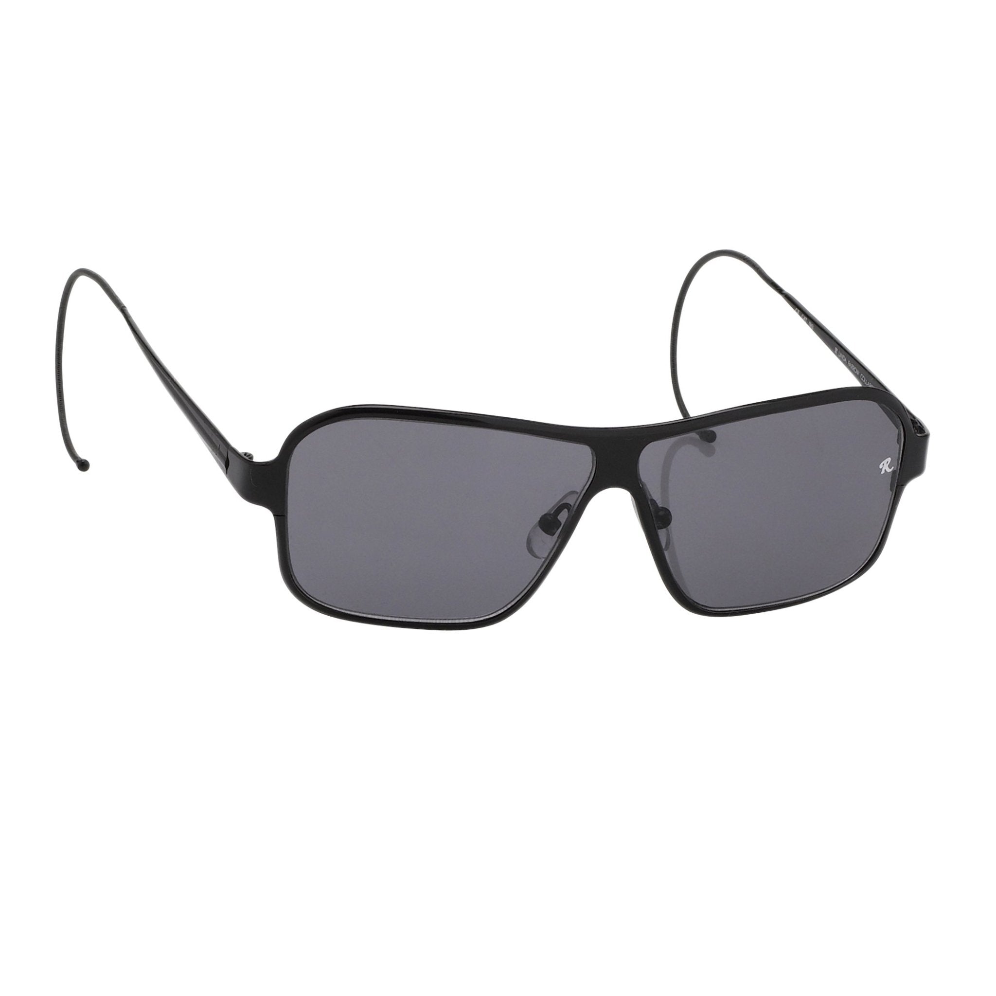 Raf Simons Sunglasses Size Extra Small Rectangular Black and Grey-GR8 Sunglasses