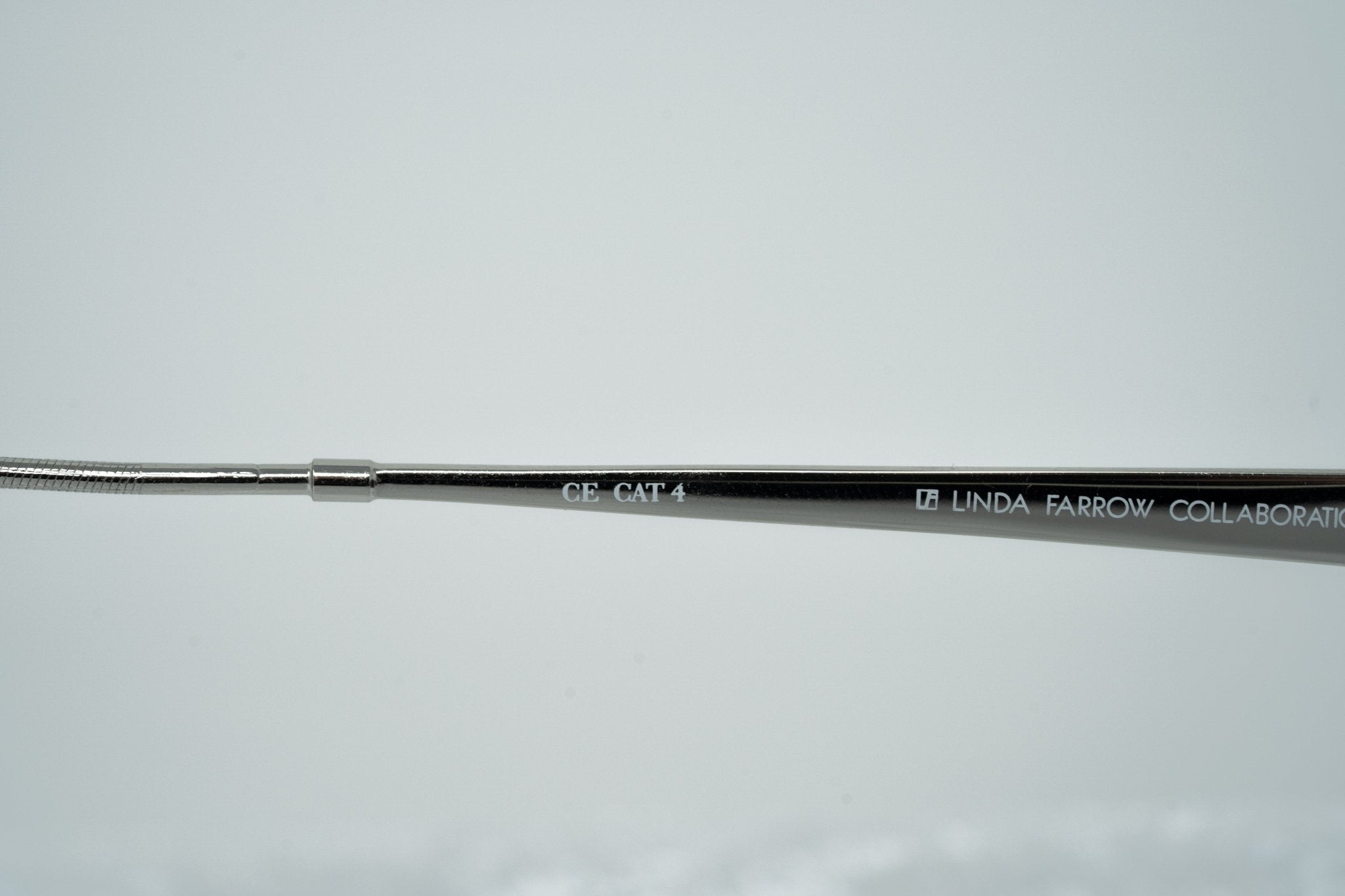 Raf Simons Sunglasses Size Extra Small Rectangular Silver and Grey-GR8 Sunglasses