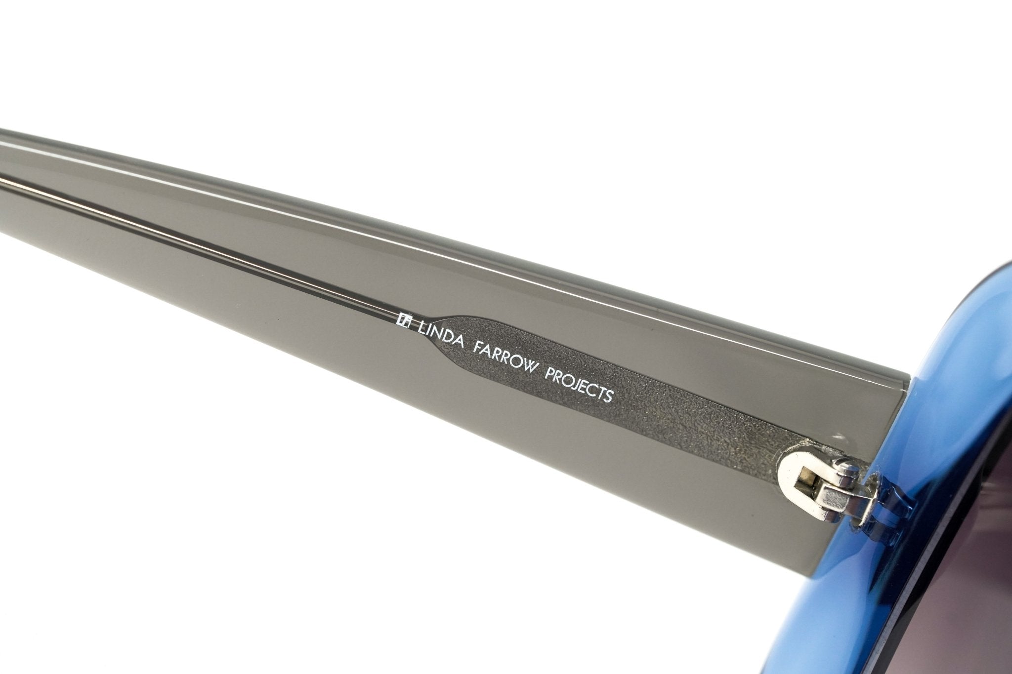 Rue De Mail Sunglasses Oversized Blue and Grey-GR8 Sunglasses