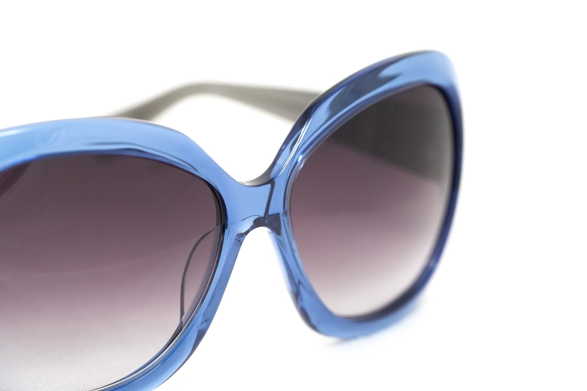 Rue De Mail Sunglasses Oversized Blue and Grey-GR8 Sunglasses