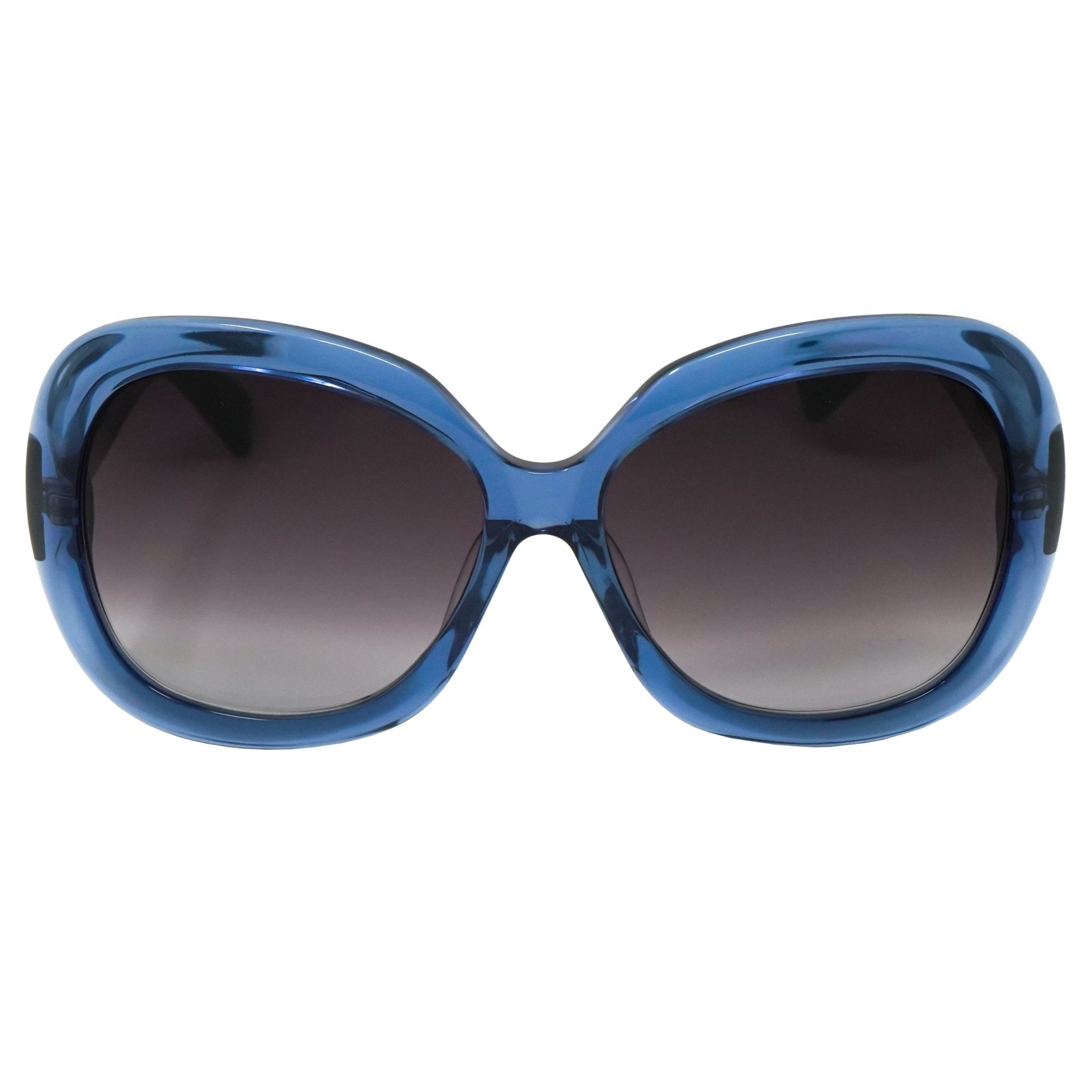 Rue De Mail Sunglasses Oversized Blue and Grey-GR8 Sunglasses