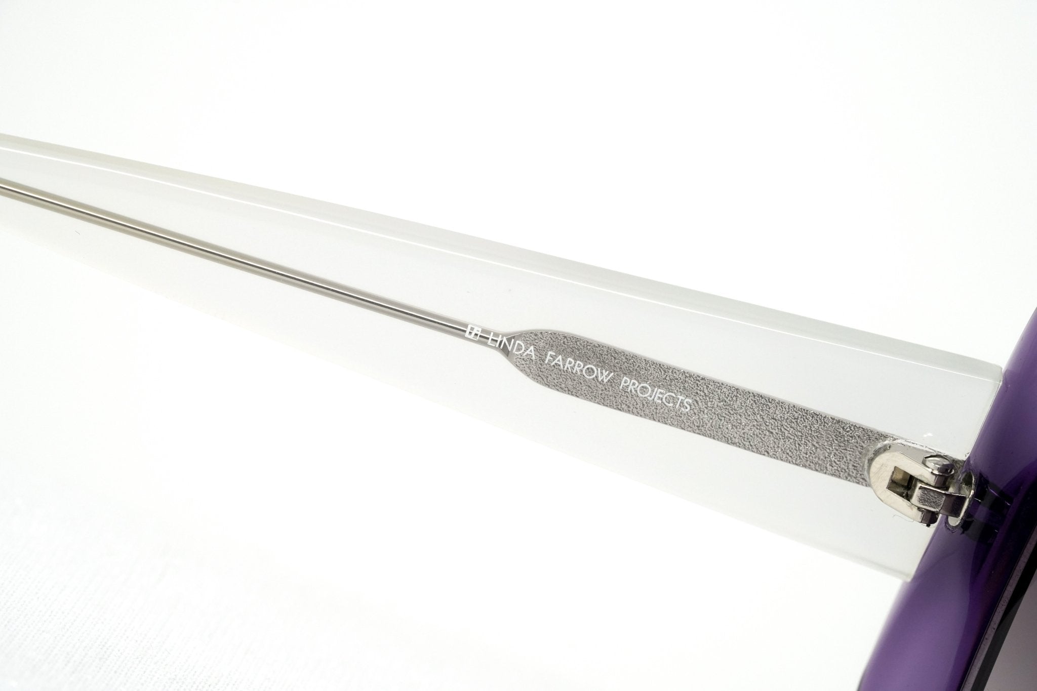 Rue De Mail Sunglasses Oversized Purple and White-GR8 Sunglasses