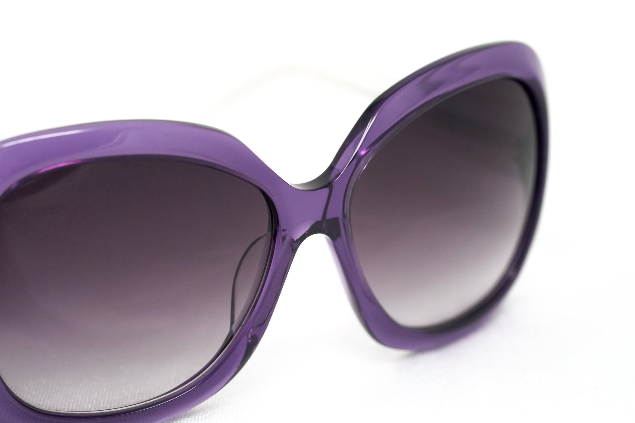 Rue De Mail Sunglasses Oversized Purple and White-GR8 Sunglasses