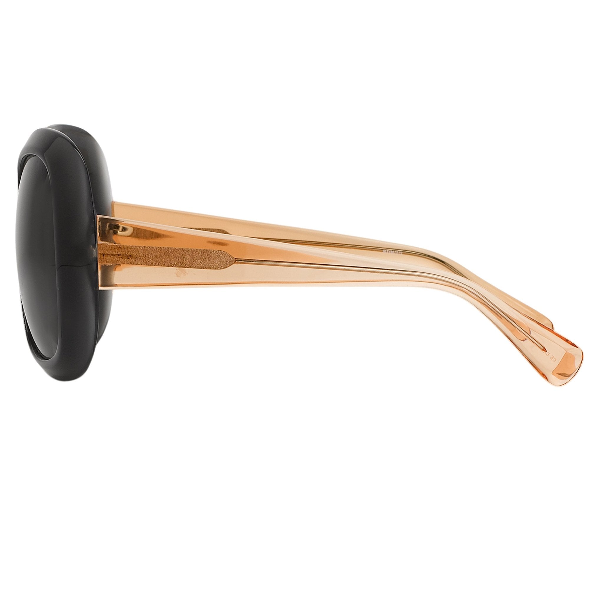 Rue De Mail Sunglasses Oversized Black-GR8 Sunglasses