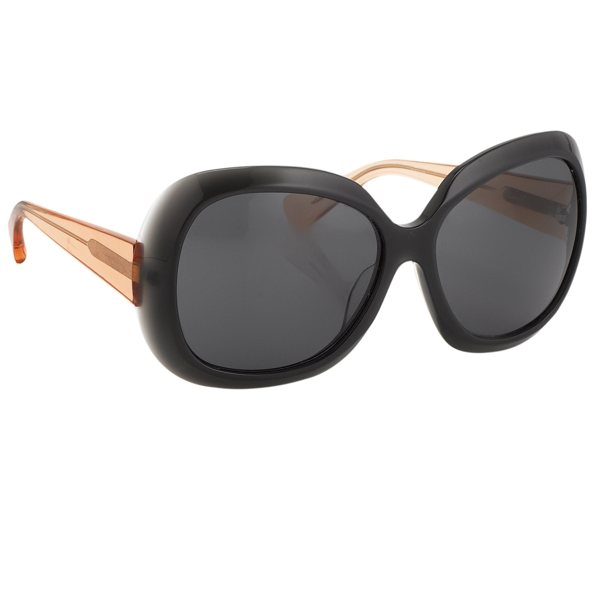 Rue De Mail Sunglasses Oversized Black-GR8 Sunglasses