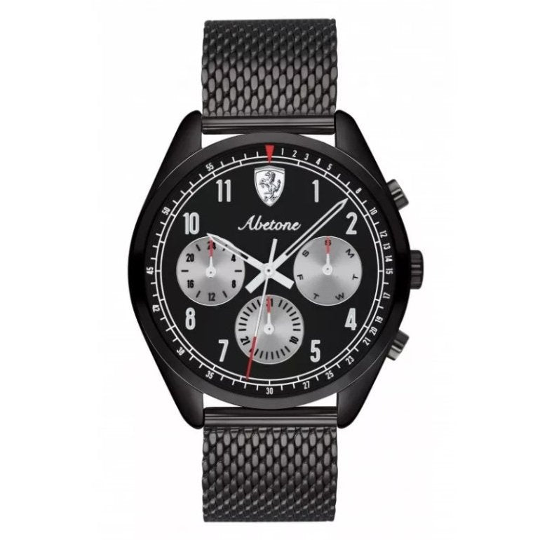 Scuderia Ferrari Watch Abetone Multi-FX Black Mesh FE-083-0573 - Watches & Crystals