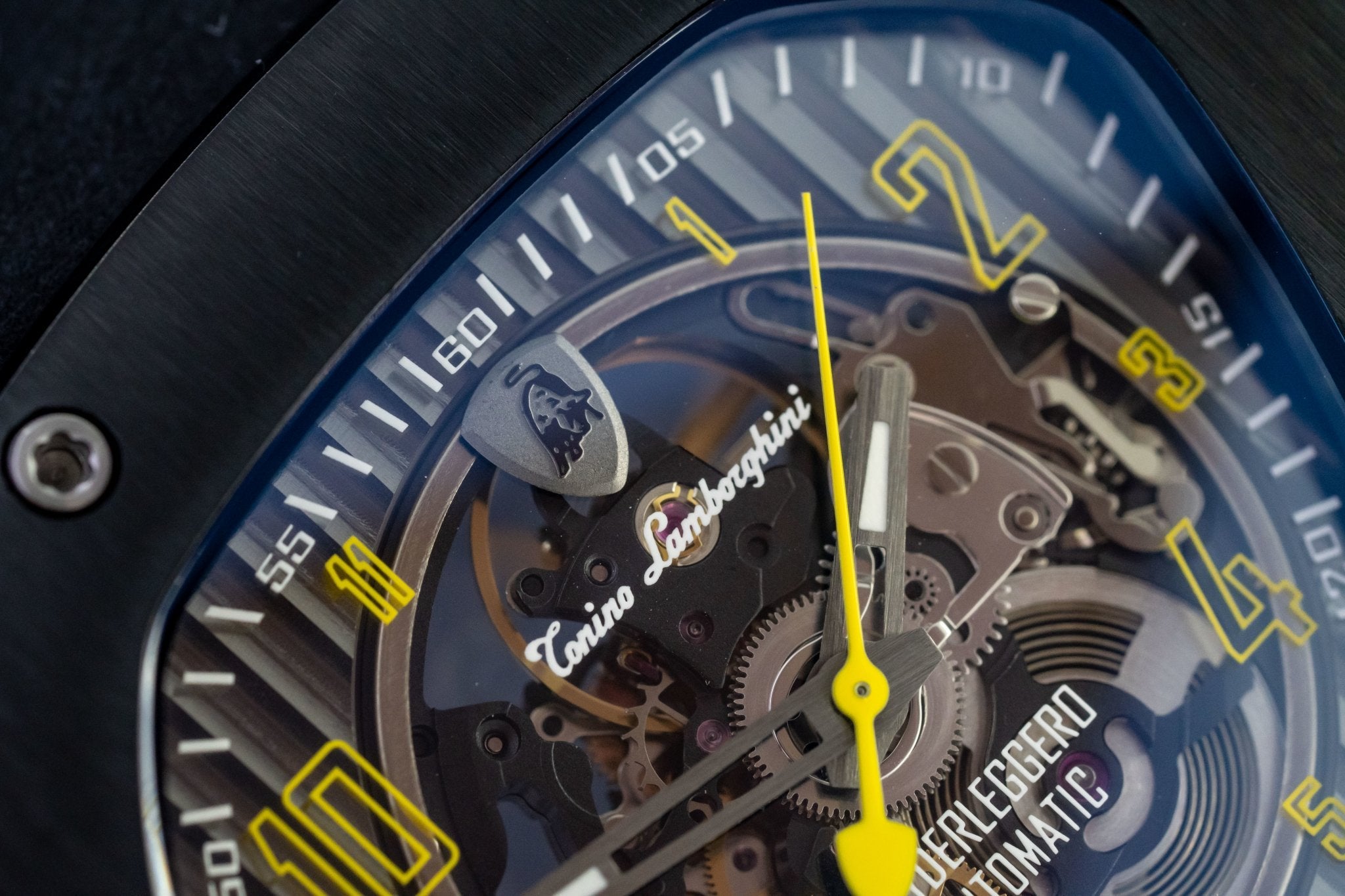 Tonino Lamborghini Spyderleggero Skeleton Watch Yellow TLF-T06-3-GR8 Sunglasses