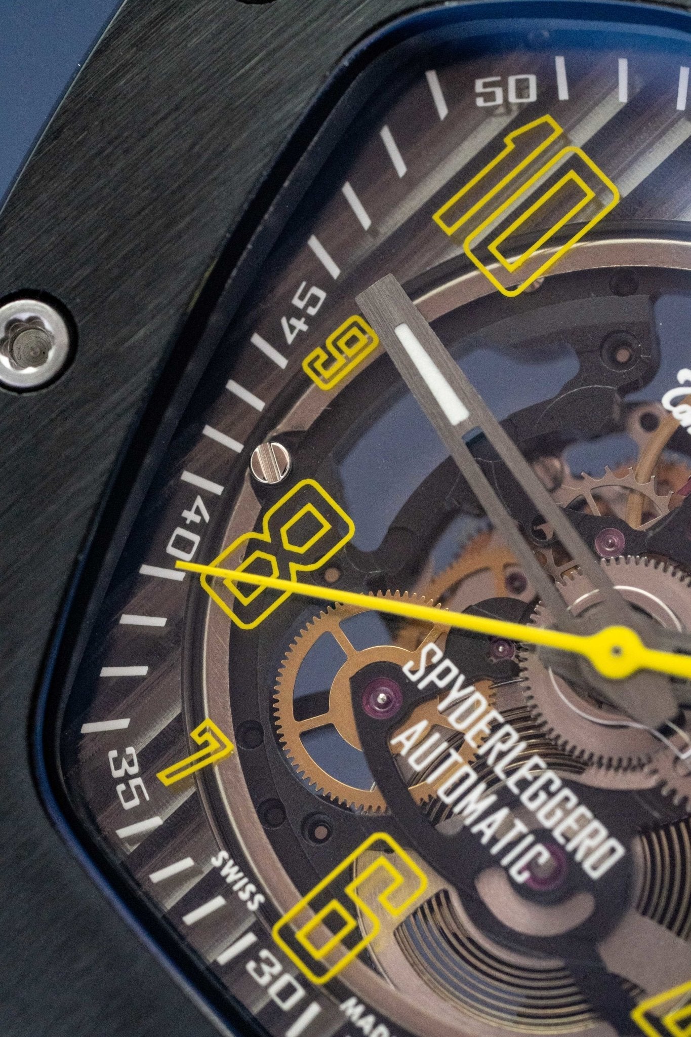 Tonino Lamborghini Spyderleggero Skeleton Watch Yellow TLF-T06-3-GR8 Sunglasses