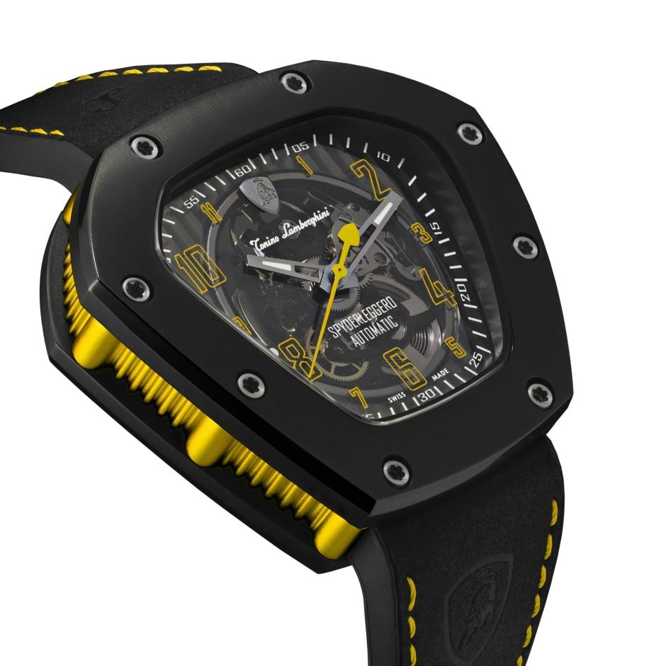 Tonino Lamborghini Spyderleggero Skeleton Watch Yellow TLF-T06-3-GR8 Sunglasses
