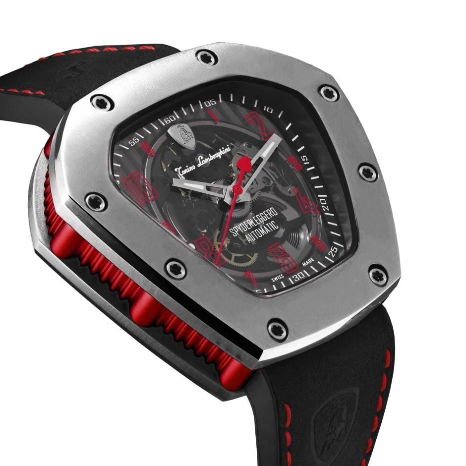 Tonino Lamborghini Spyderleggero Skeleton Watch Red TLF-T06-2-GR8 Sunglasses