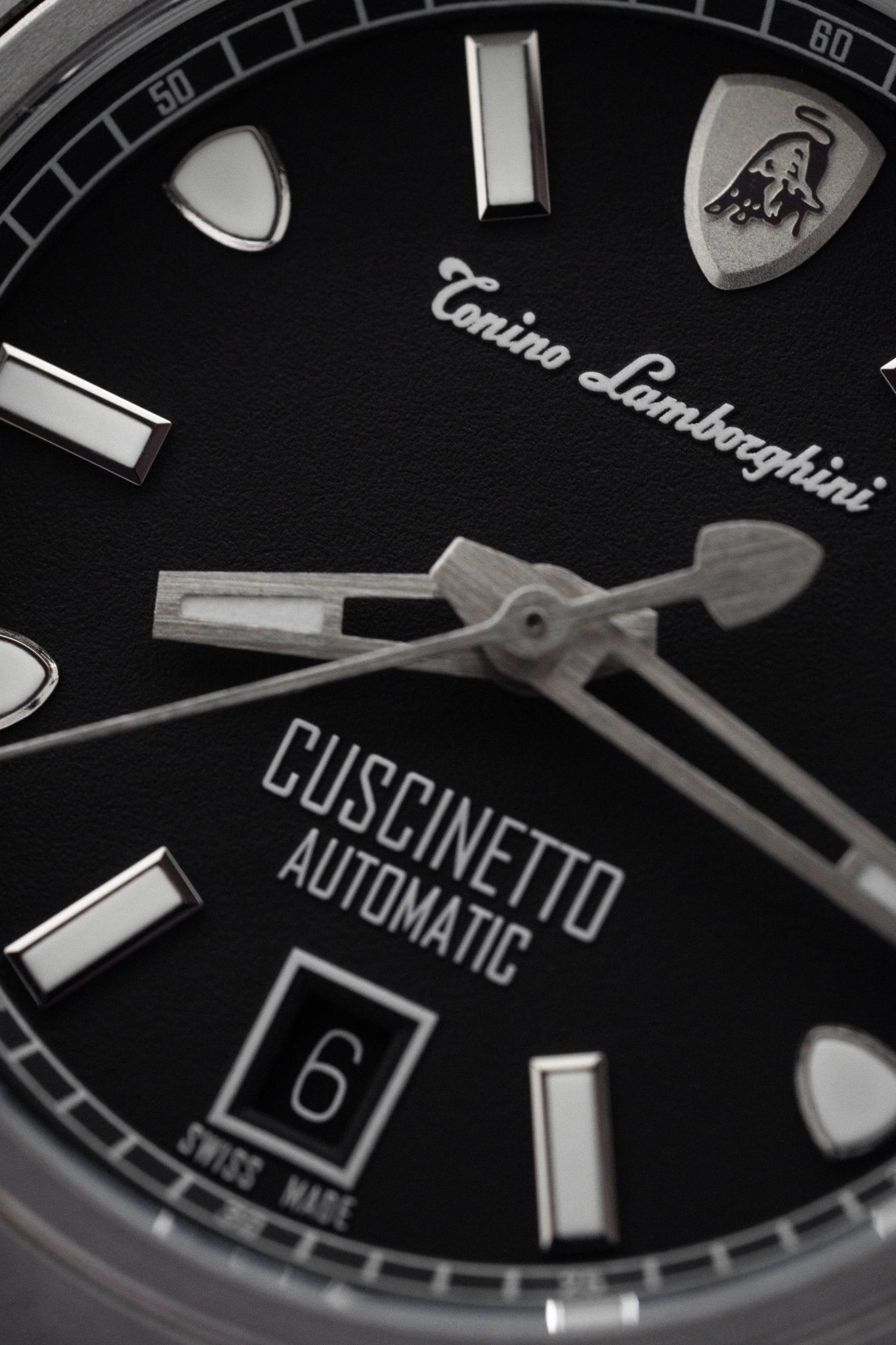 Tonino Lamborghini Cuscinetto Watch Date Black TLF-T01-1-GR8 Sunglasses