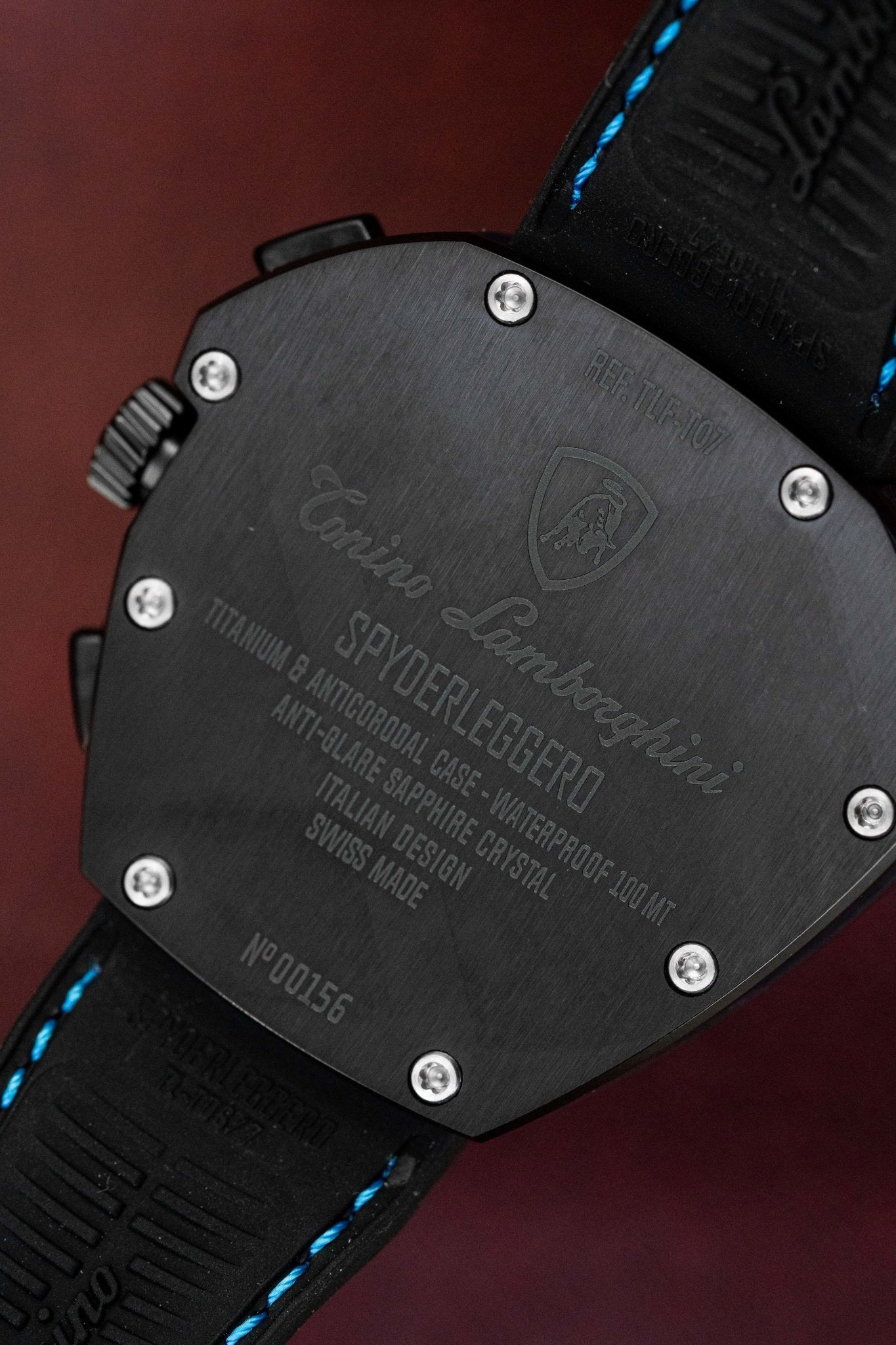 Tonino Lamborghini Spyderleggero Chronograph Day Date Blue - Watches & Crystals