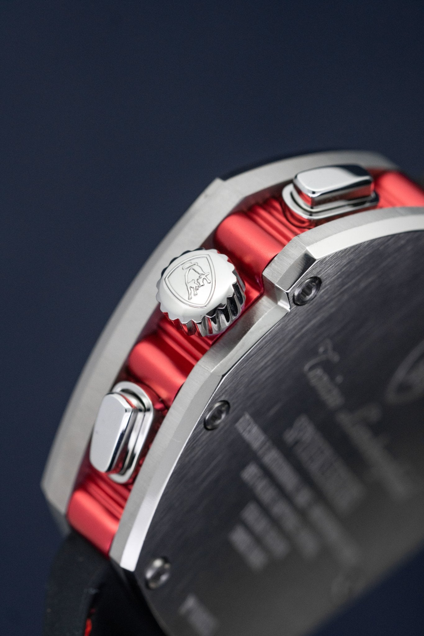 Tonino Lamborghini Spyderleggero Chronograph Watch Day Date Red TLF-T07-2-GR8 Sunglasses