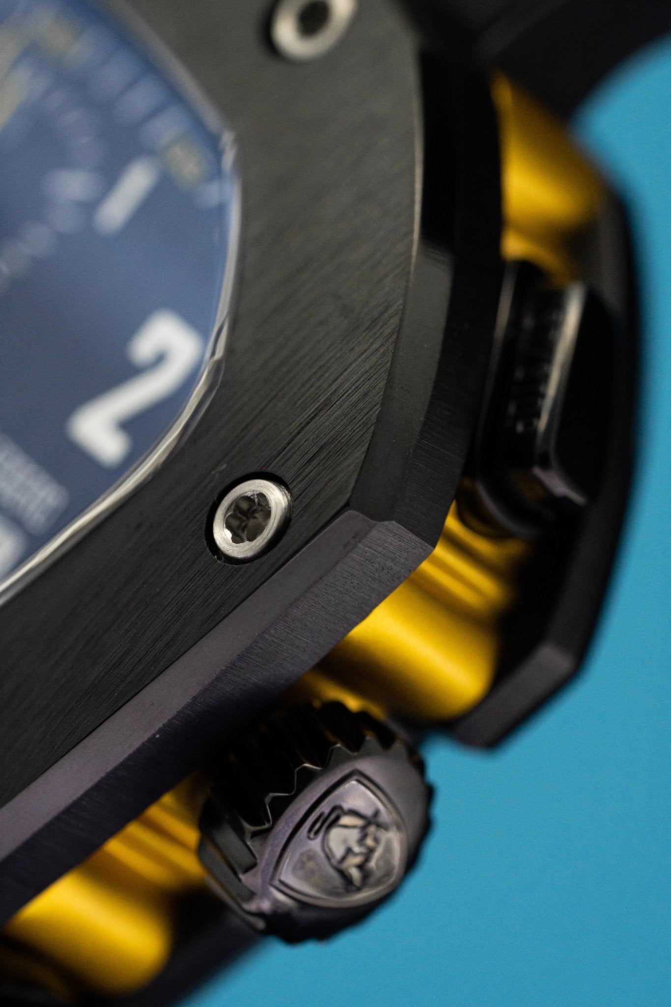 Tonino Lamborghini Spyderleggero Chronograph Day Date Yellow - Watches & Crystals