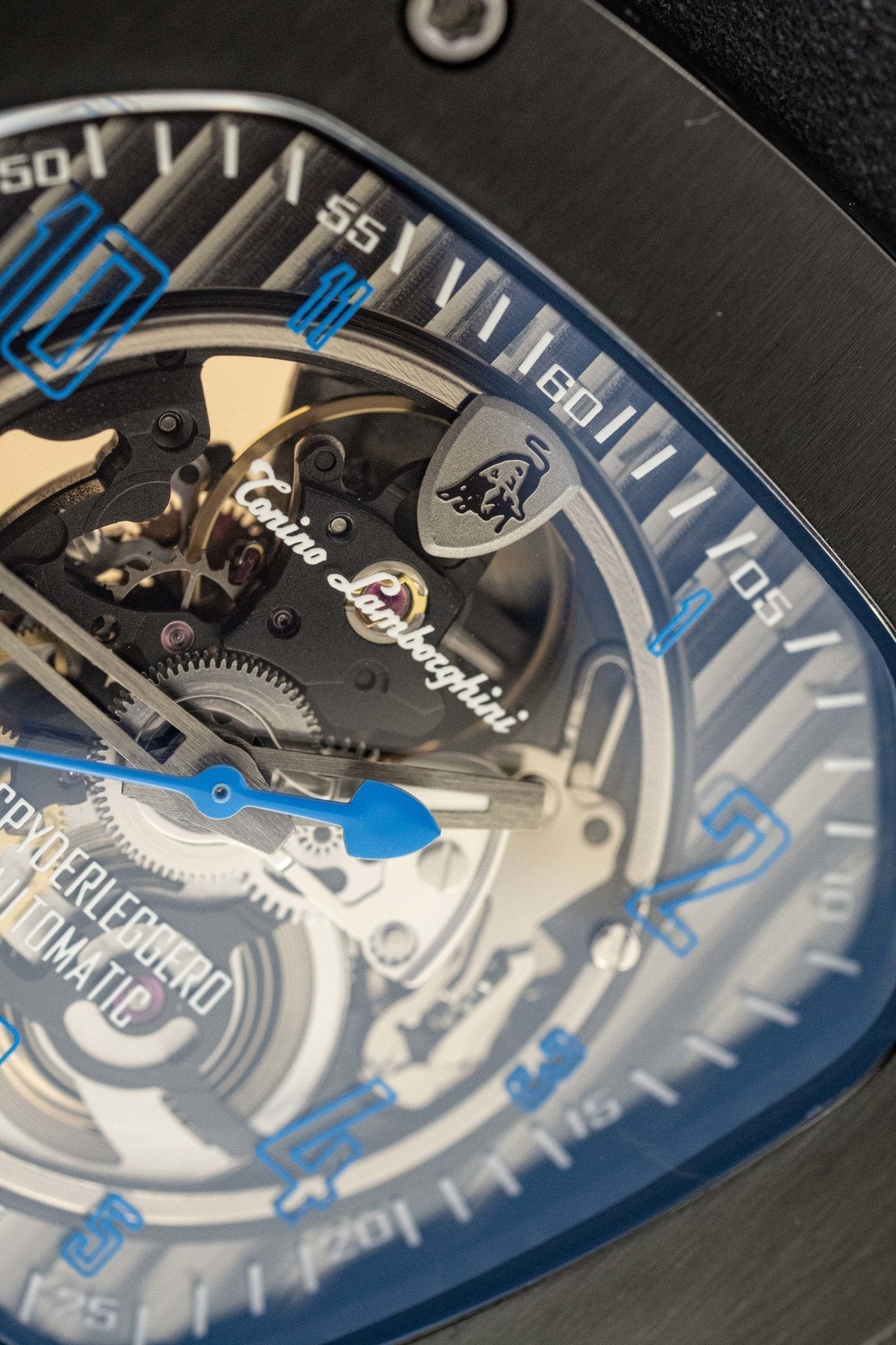 Tonino Lamborghini Spyderleggero Skeleton Watch Blue TLF-T06-4-GR8 Sunglasses