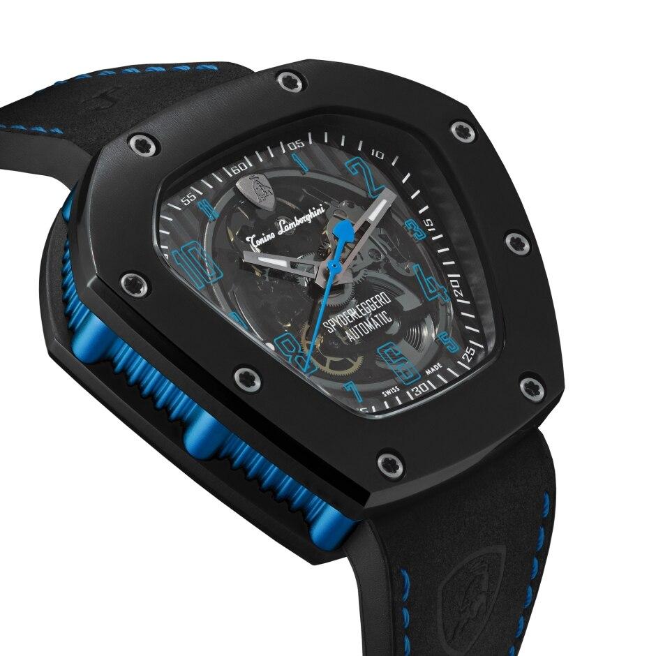 Tonino Lamborghini Spyderleggero Skeleton Watch Blue TLF-T06-4-GR8 Sunglasses