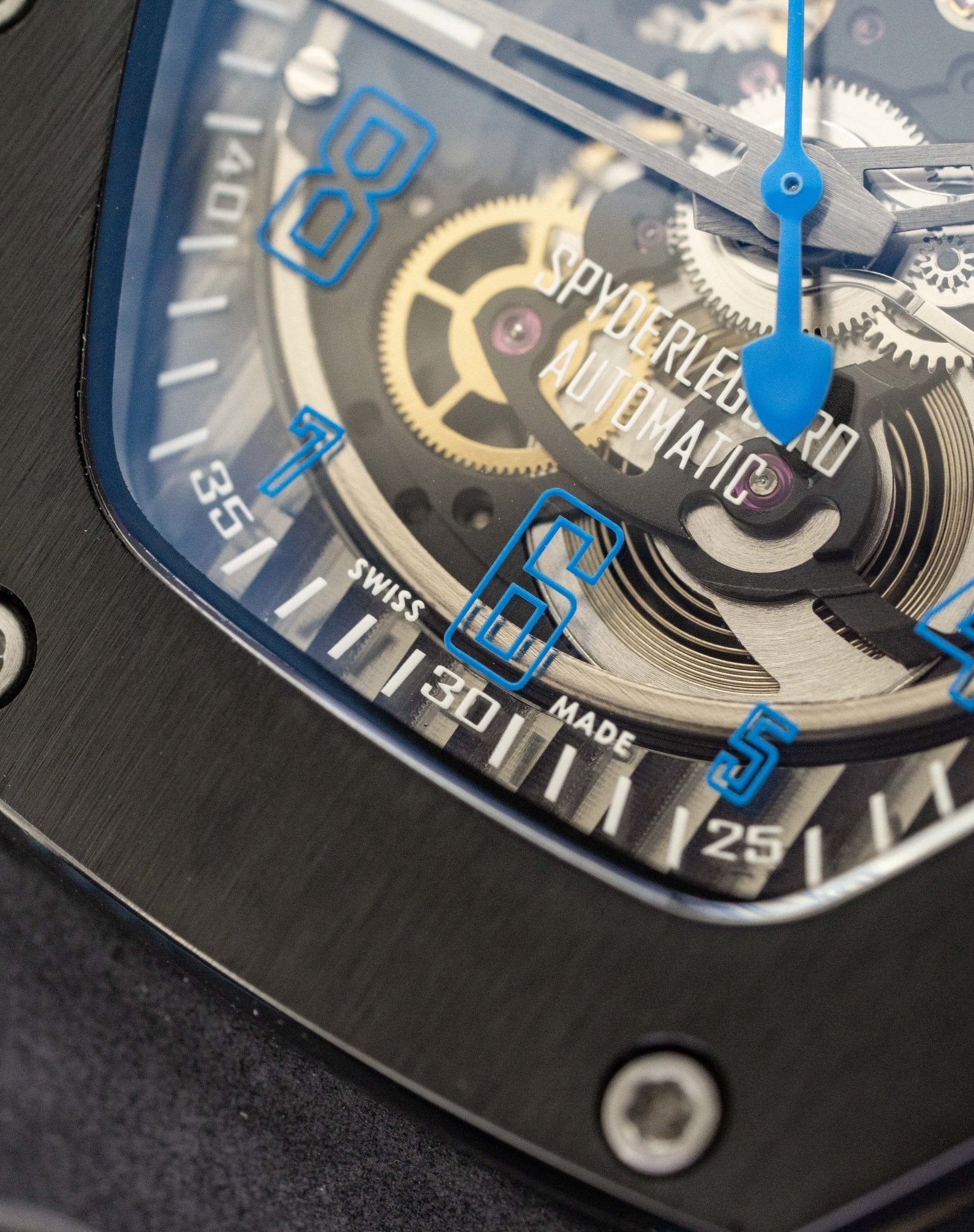 Tonino Lamborghini Spyderleggero Skeleton Watch Blue TLF-T06-4-GR8 Sunglasses