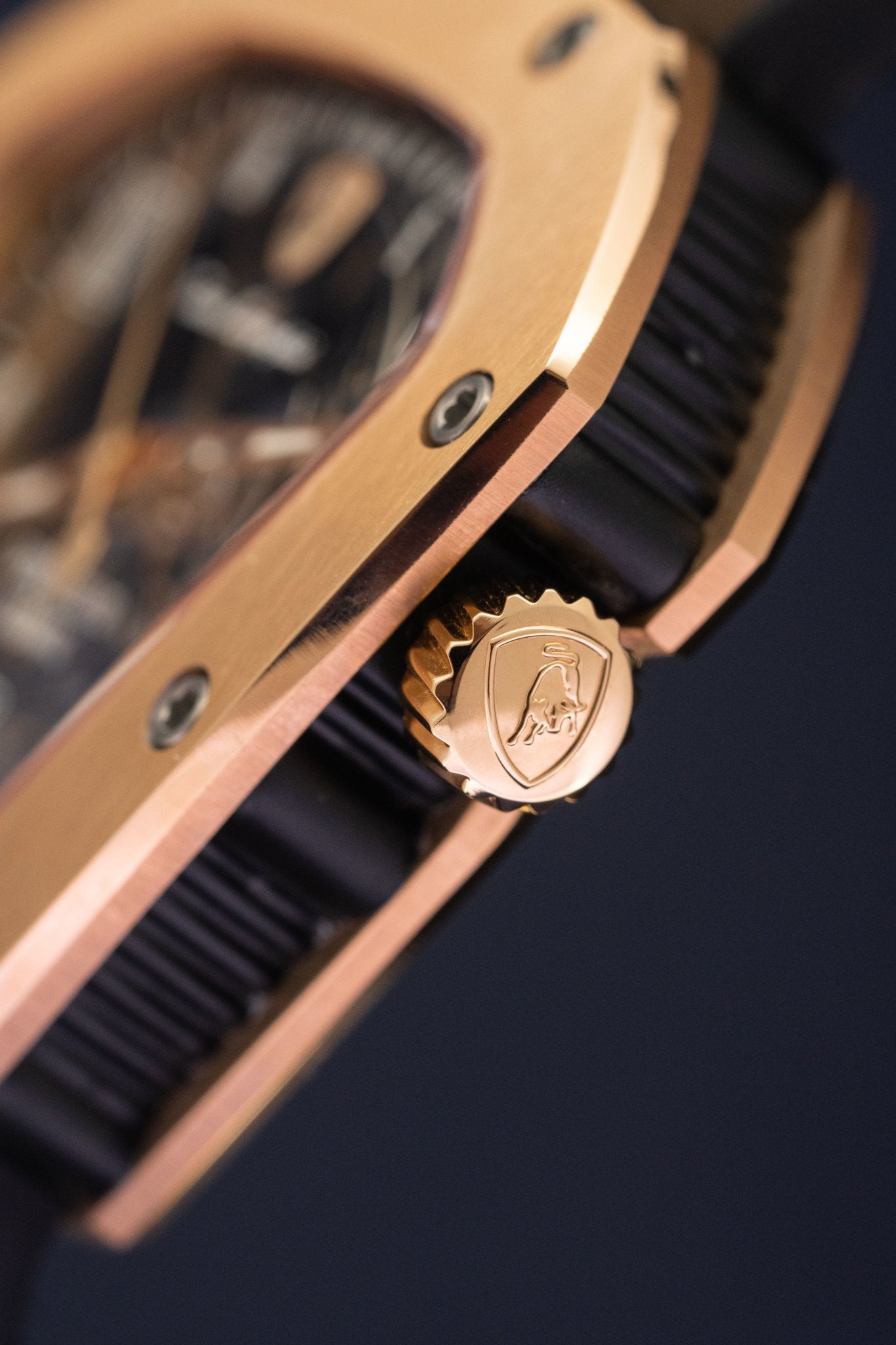 Tonino Lamborghini Spyderleggero Skeleton Watch TLF-T06-5 IP Rose Gold-GR8 Sunglasses