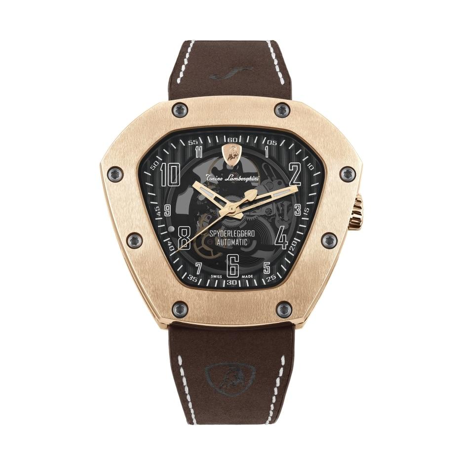 Tonino Lamborghini Spyderleggero Skeleton Watch TLF-T06-5 IP Rose Gold-GR8 Sunglasses