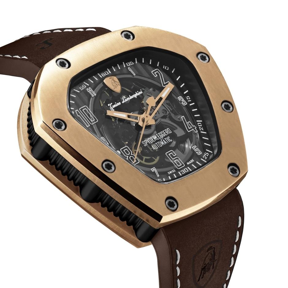 Tonino Lamborghini Spyderleggero Skeleton Watch TLF-T06-5 IP Rose Gold-GR8 Sunglasses