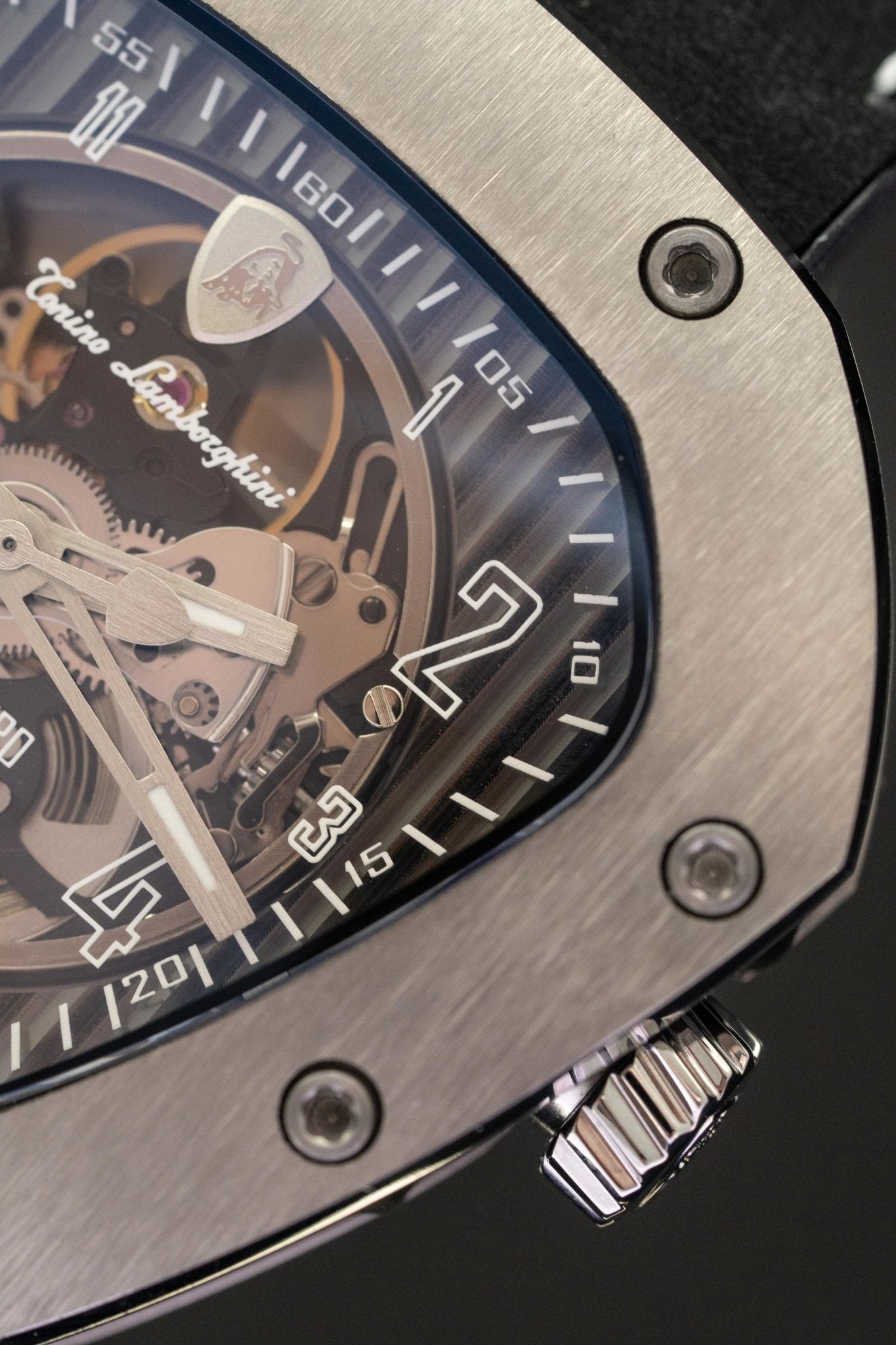 Tonino Lamborghini Spyderleggero Skeleton Watch Titanium TLF-T06-1-GR8 Sunglasses