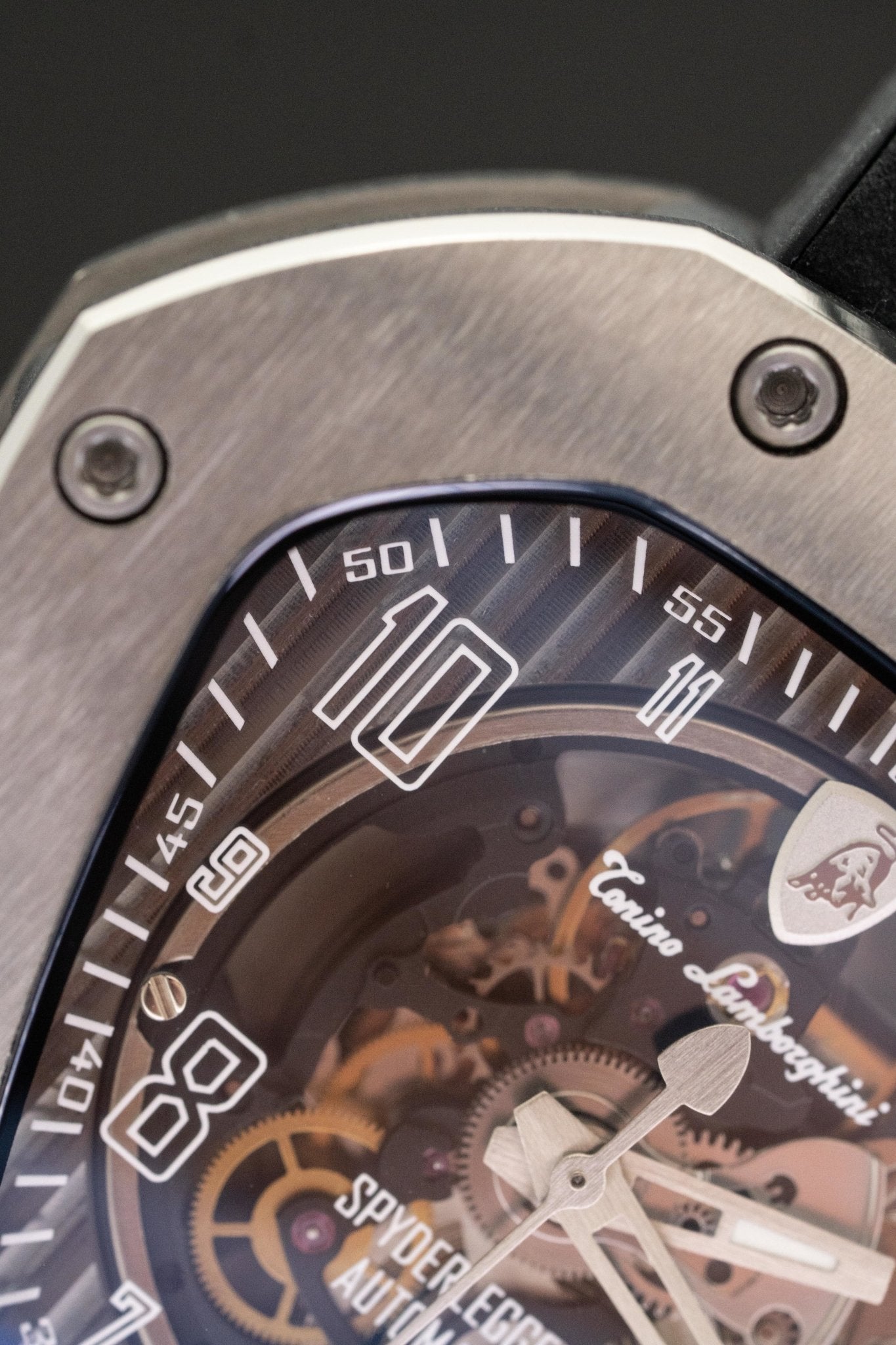 Tonino Lamborghini Spyderleggero Skeleton Watch Titanium TLF-T06-1-GR8 Sunglasses