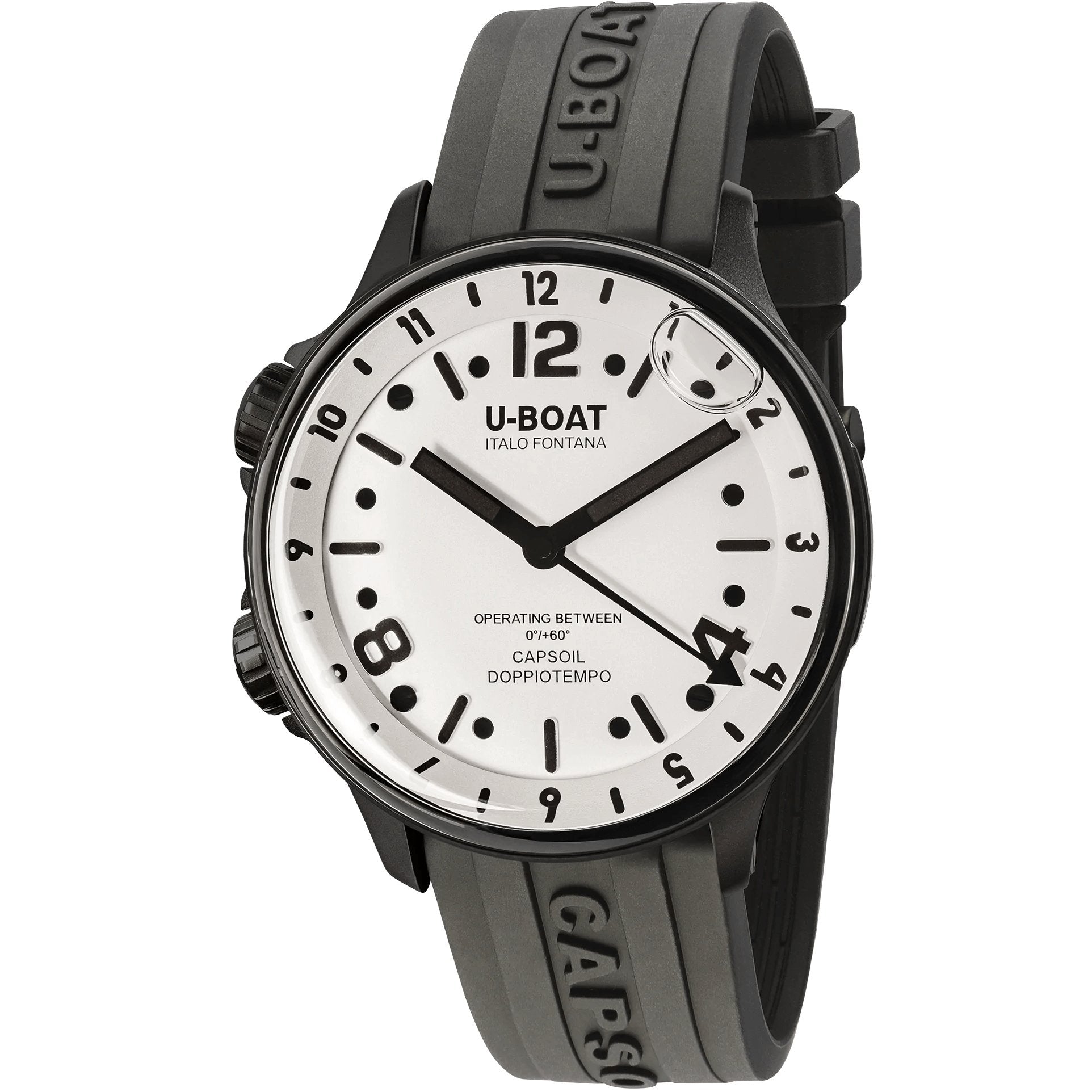 U-Boat Watch Capsoil Doppiotempo 45 DLC White Rehaut 8889/A-GR8 Sunglasses