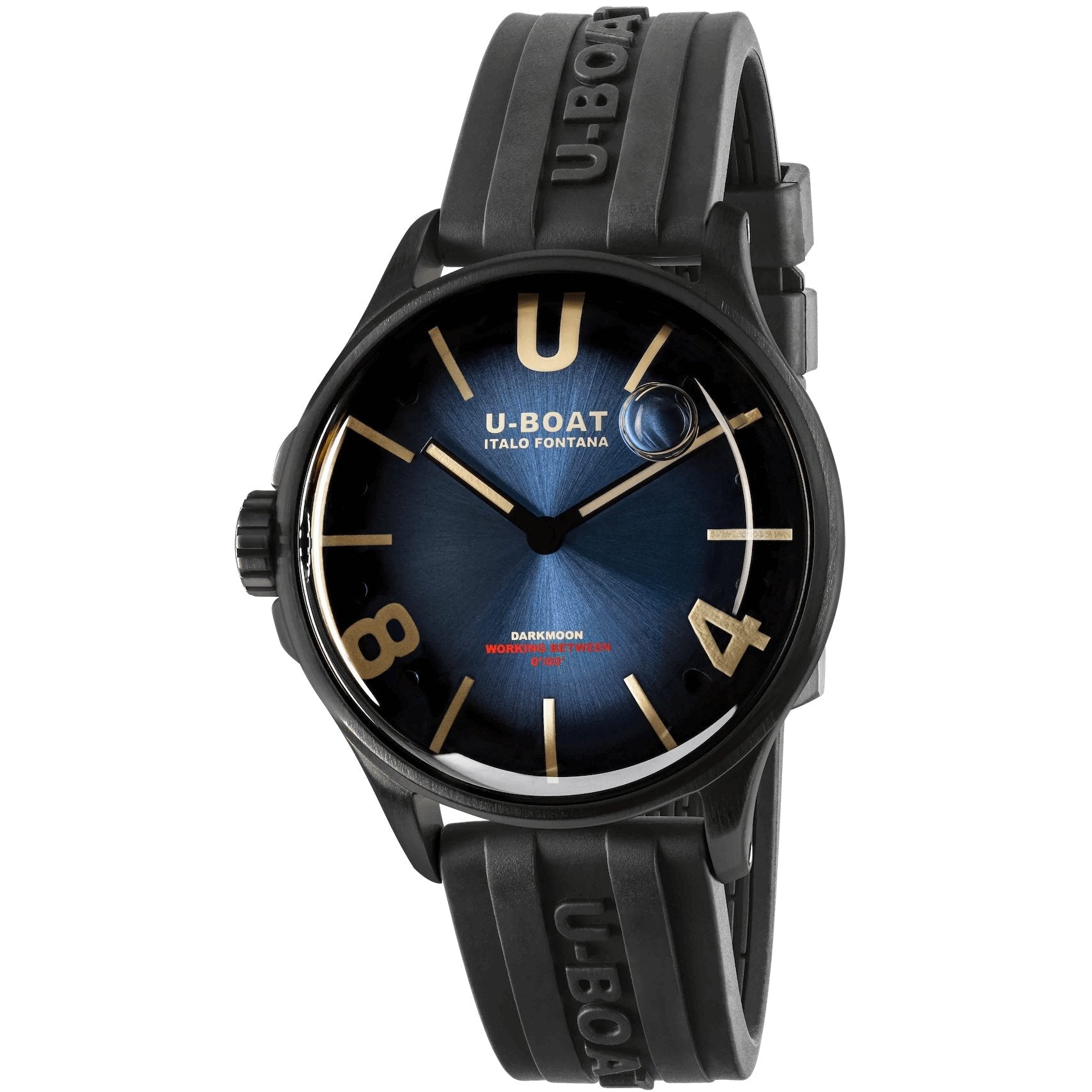 U-Boat Watch Darkmoon 40 Imperial Blue Black - 2022 EDITION 9020-GR8 Sunglasses