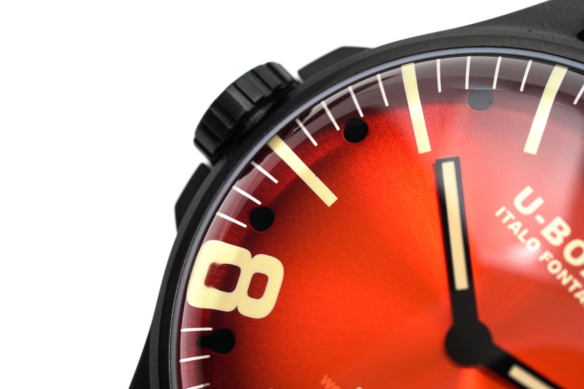 U-Boat Watch Darkmoon 44 Cardinal Red IP Black - 2022 EDITION 8697/B-GR8 Sunglasses