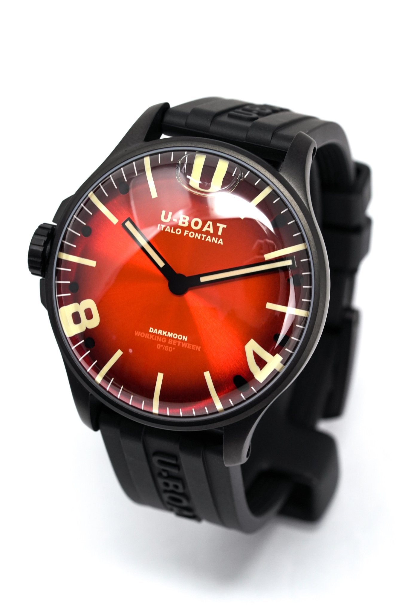 U-Boat Watch Darkmoon 44 Cardinal Red IP Black - 2022 EDITION 8697/B-GR8 Sunglasses