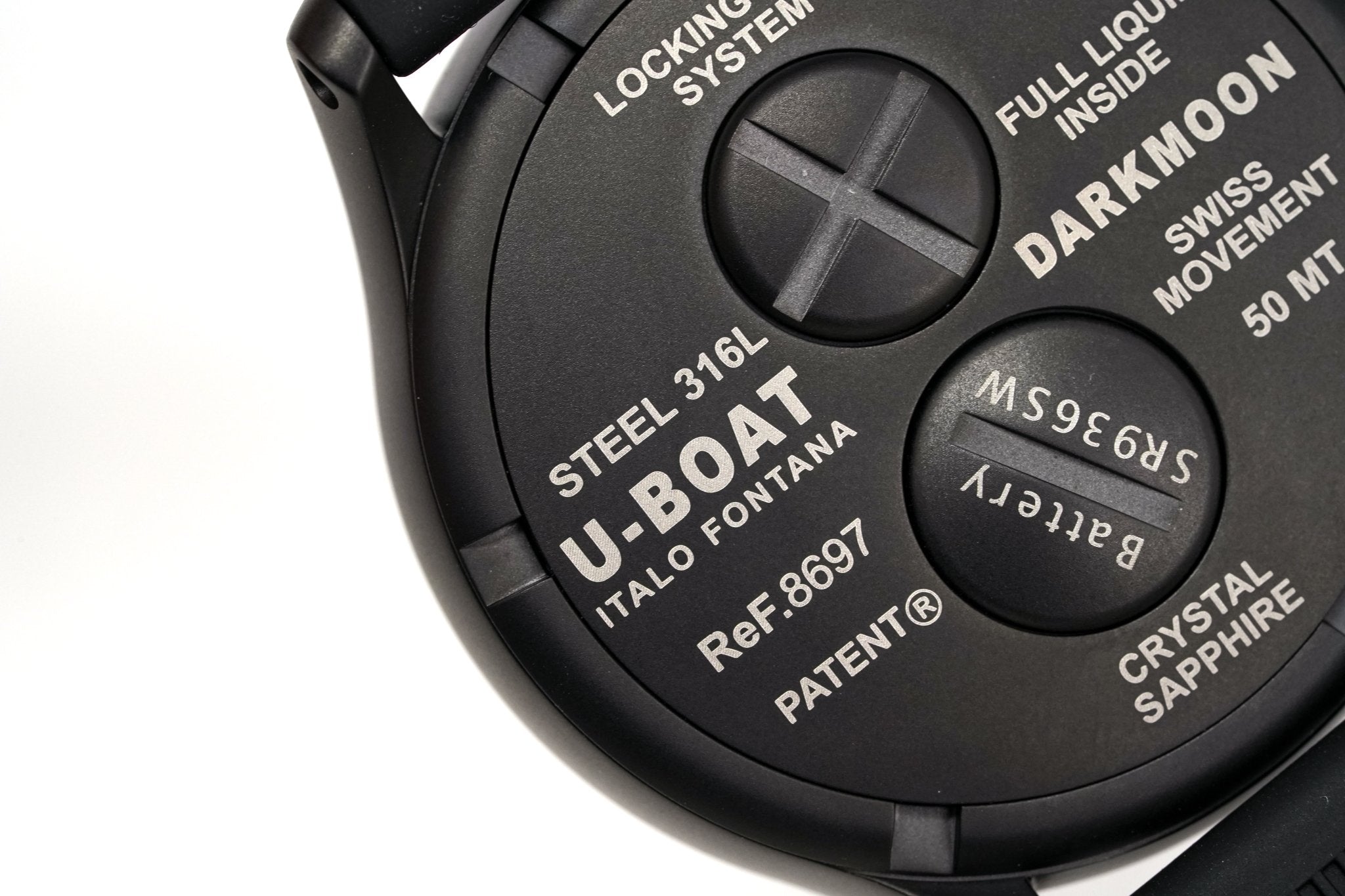 U-Boat Watch Darkmoon 44 Cardinal Red IP Black - 2022 EDITION 8697/B-GR8 Sunglasses