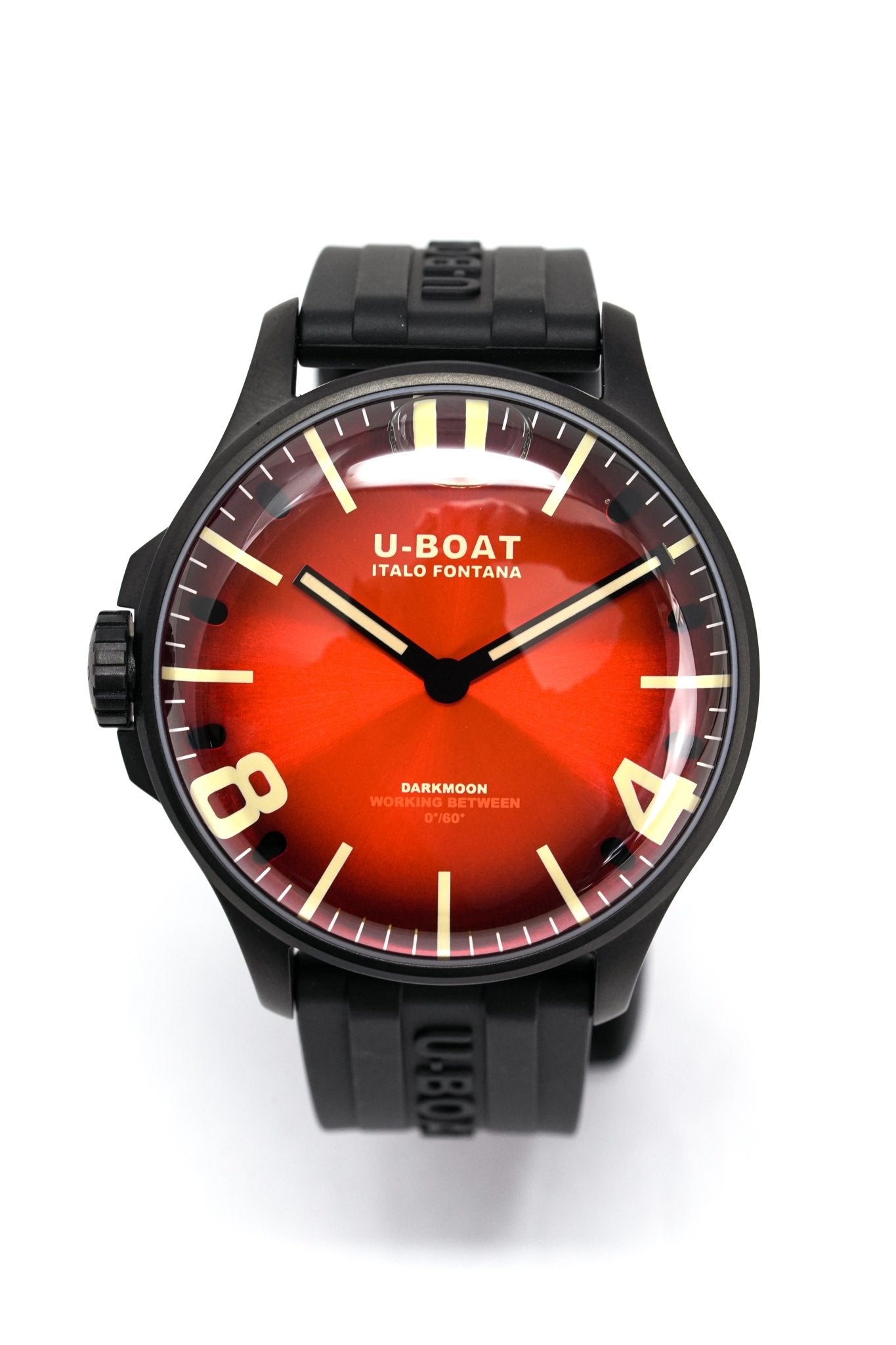 U-Boat Watch Darkmoon 44 Cardinal Red IP Black - 2022 EDITION 8697/B-GR8 Sunglasses
