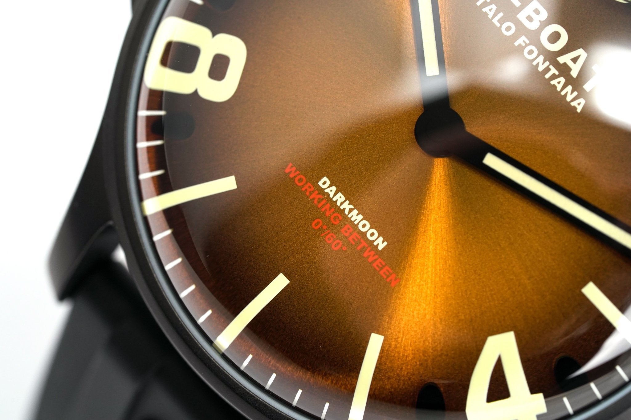 U-Boat Watch Darkmoon 44 Elegant Brown IP Black - 2022 EDITION 8699/B-GR8 Sunglasses