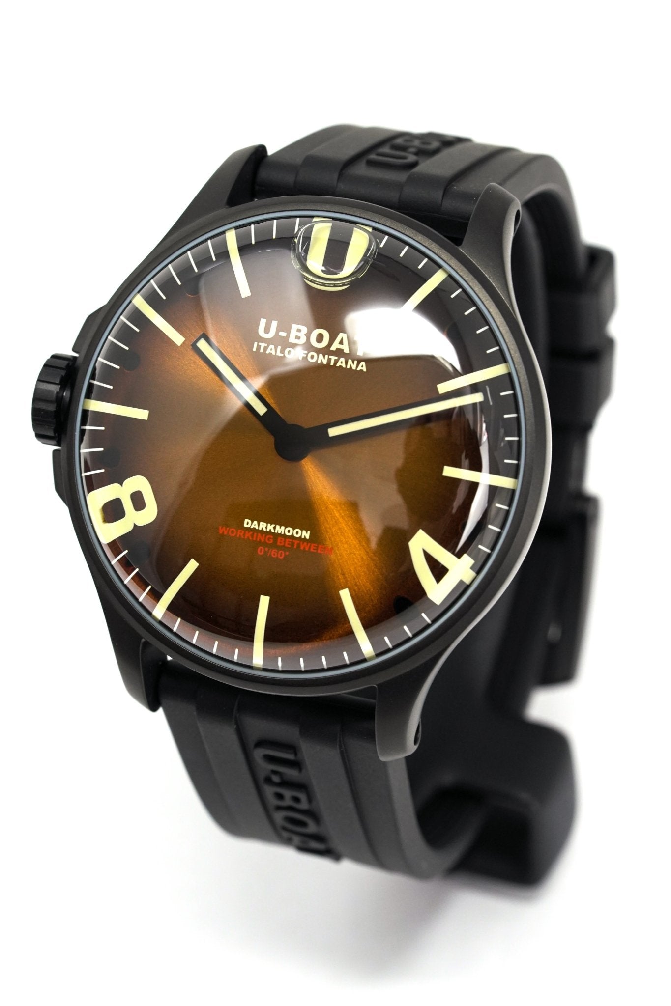 U-Boat Watch Darkmoon 44 Elegant Brown IP Black - 2022 EDITION 8699/B-GR8 Sunglasses