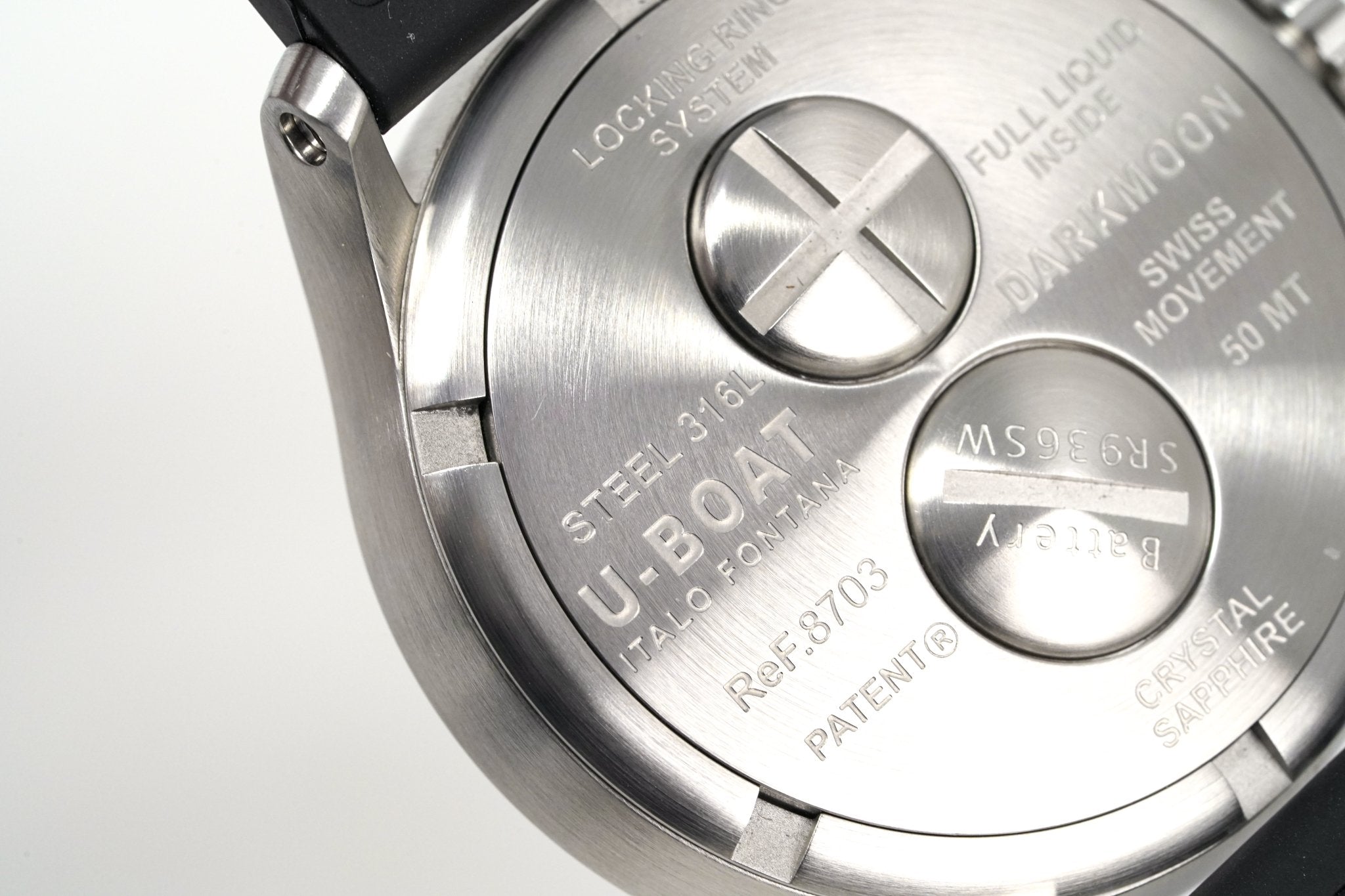 U-Boat Watch Darkmoon 44 Elegant Brown Steel - 2022 EDITION 8703/B-GR8 Sunglasses