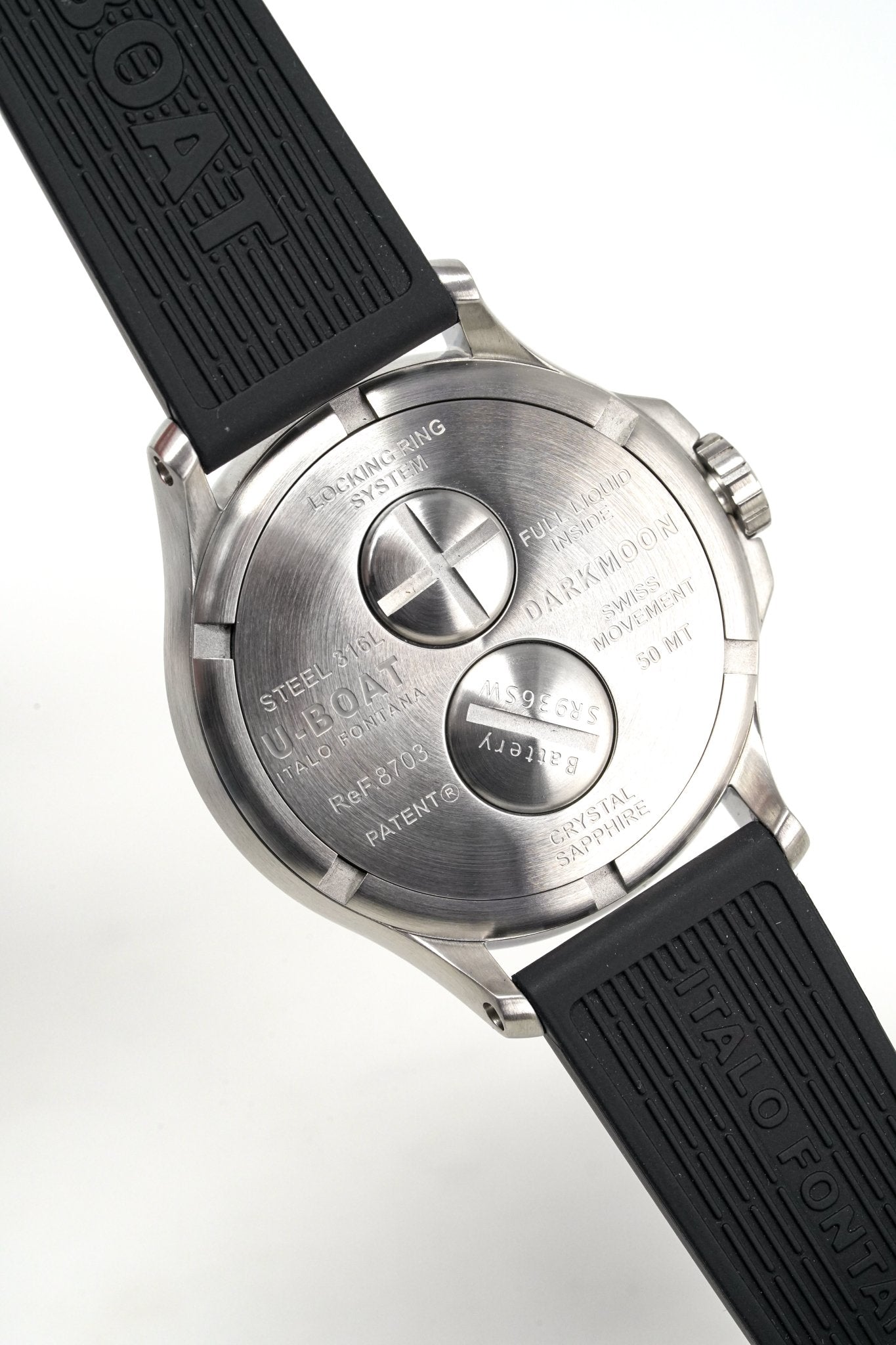 U-Boat Watch Darkmoon 44 Elegant Brown Steel - 2022 EDITION 8703/B-GR8 Sunglasses