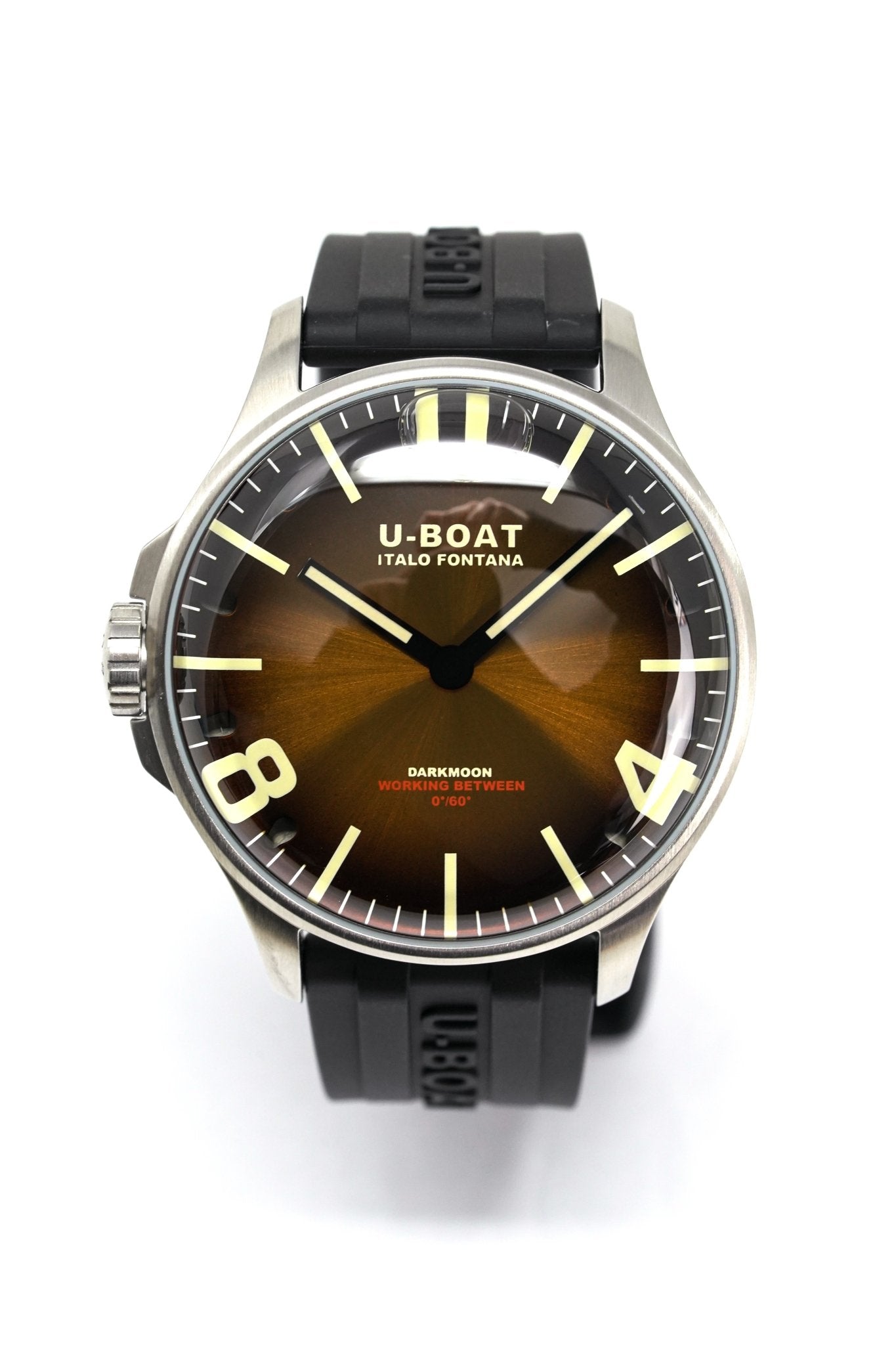 U-Boat Watch Darkmoon 44 Elegant Brown Steel - 2022 EDITION 8703/B-GR8 Sunglasses
