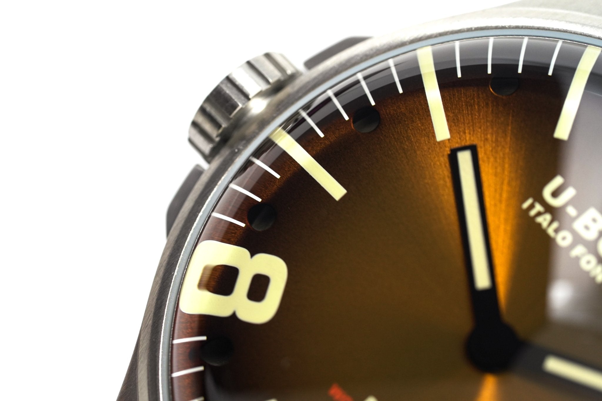 U-Boat Watch Darkmoon 44 Elegant Brown Steel - 2022 EDITION 8703/B-GR8 Sunglasses